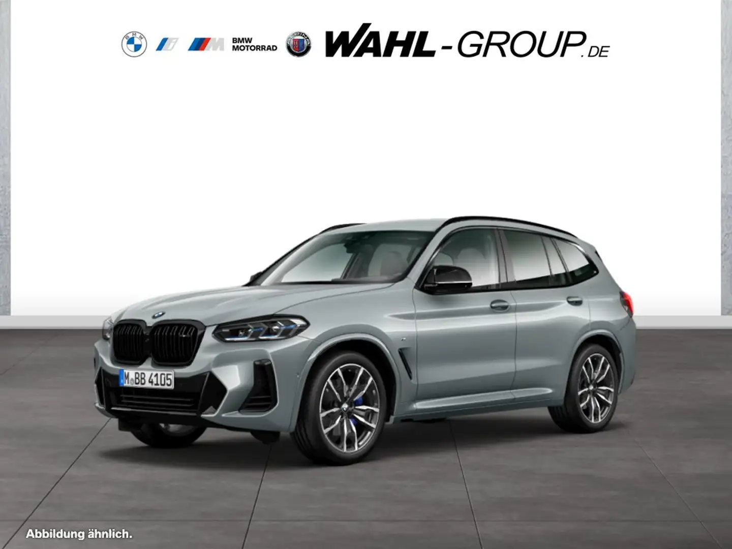 BMW X3 M 40d LC PROF LASER KOMFORTZG LEDER HUD HIFI  HK DAB Gris - 1