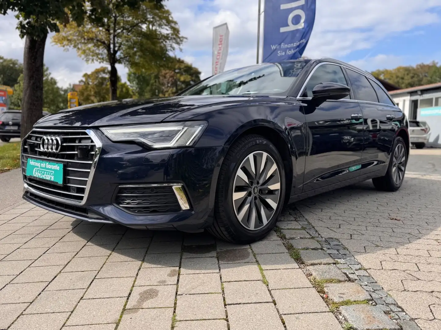 Audi A6 Avant 40 TDI design MATRIX Virtual AHK ACC Bleu - 1