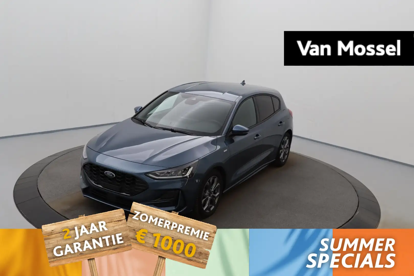 Ford Focus ST Line|Automaat|Driver Assist|Camera|Sync4 Bleu - 1