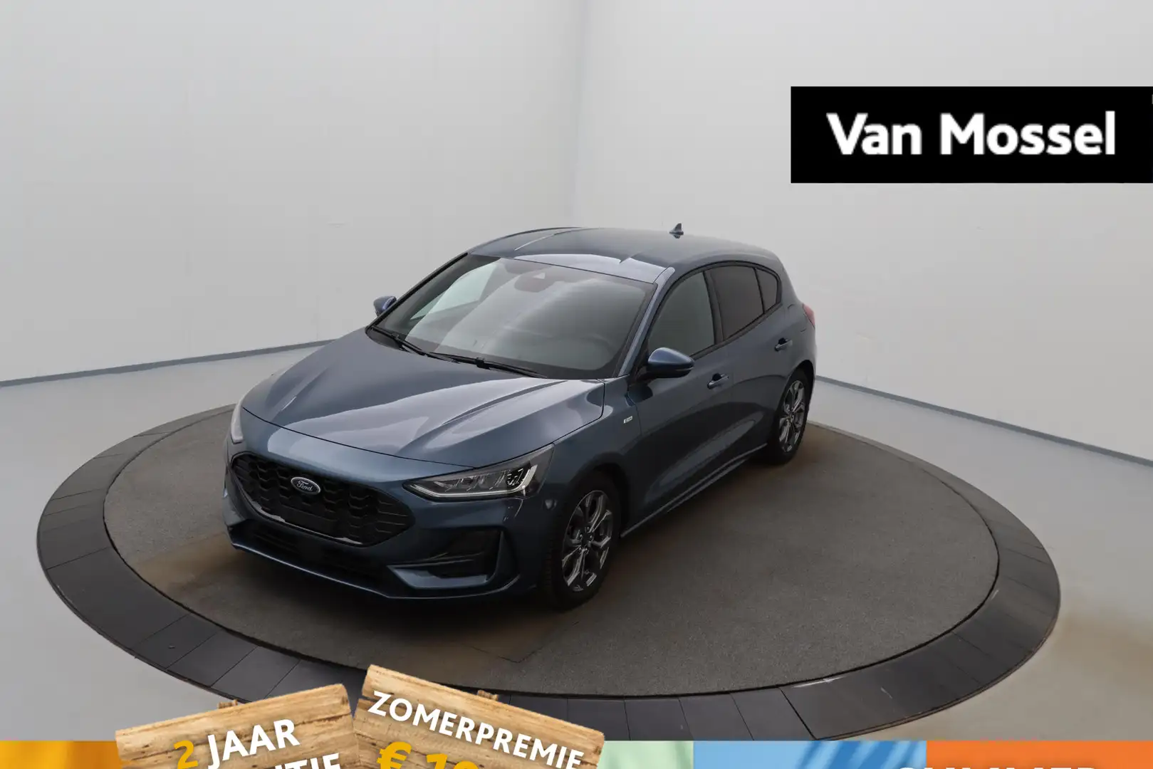 Ford Focus ST Line|Automaat|Driver Assist|Camera|Sync4 Bleu - 1