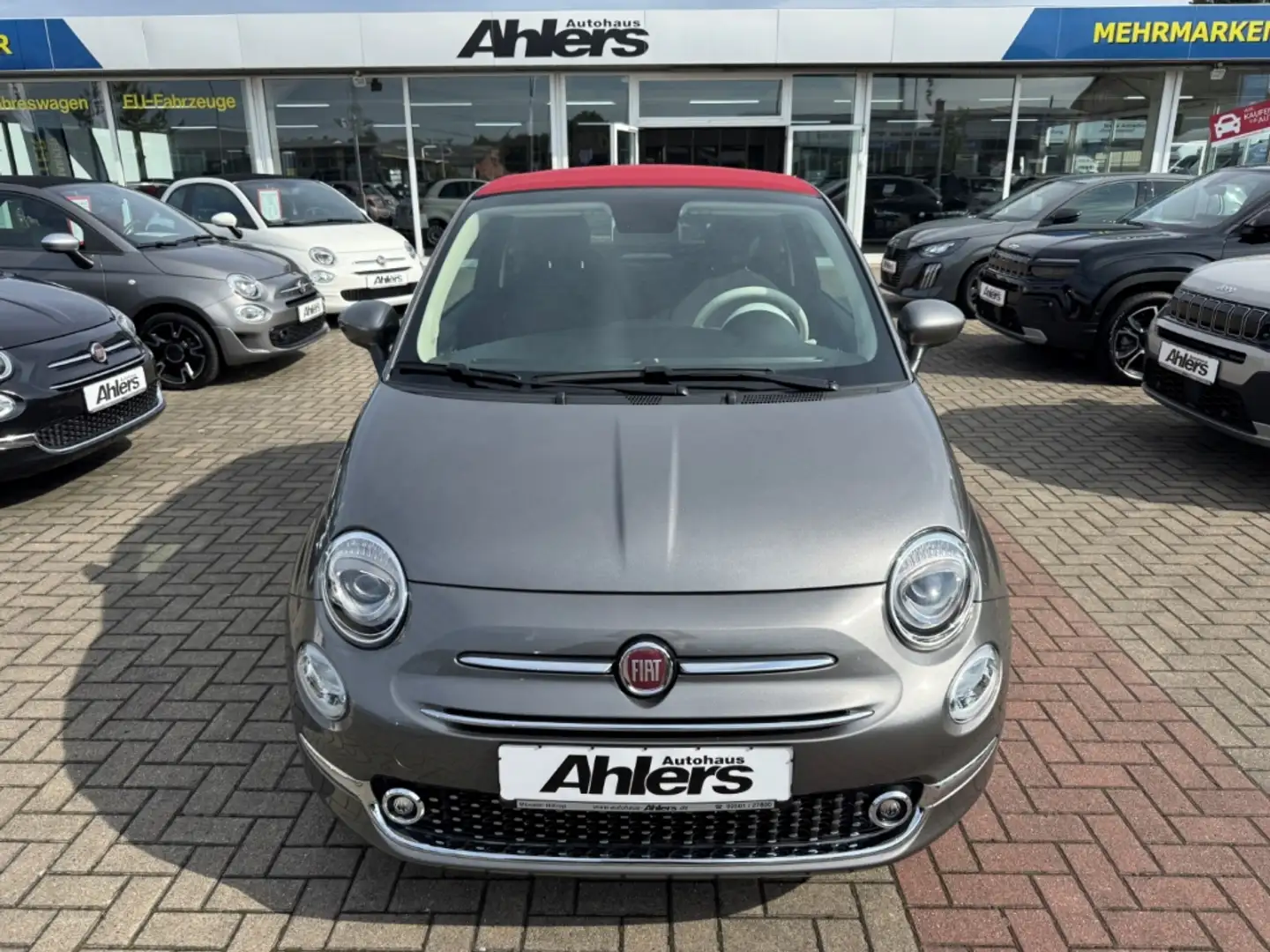 Fiat 500C Dolcevita+NAVI+TFT+KLIMAAUTOMATIK+PDC+TEMPOMAT+CAR Grau - 2