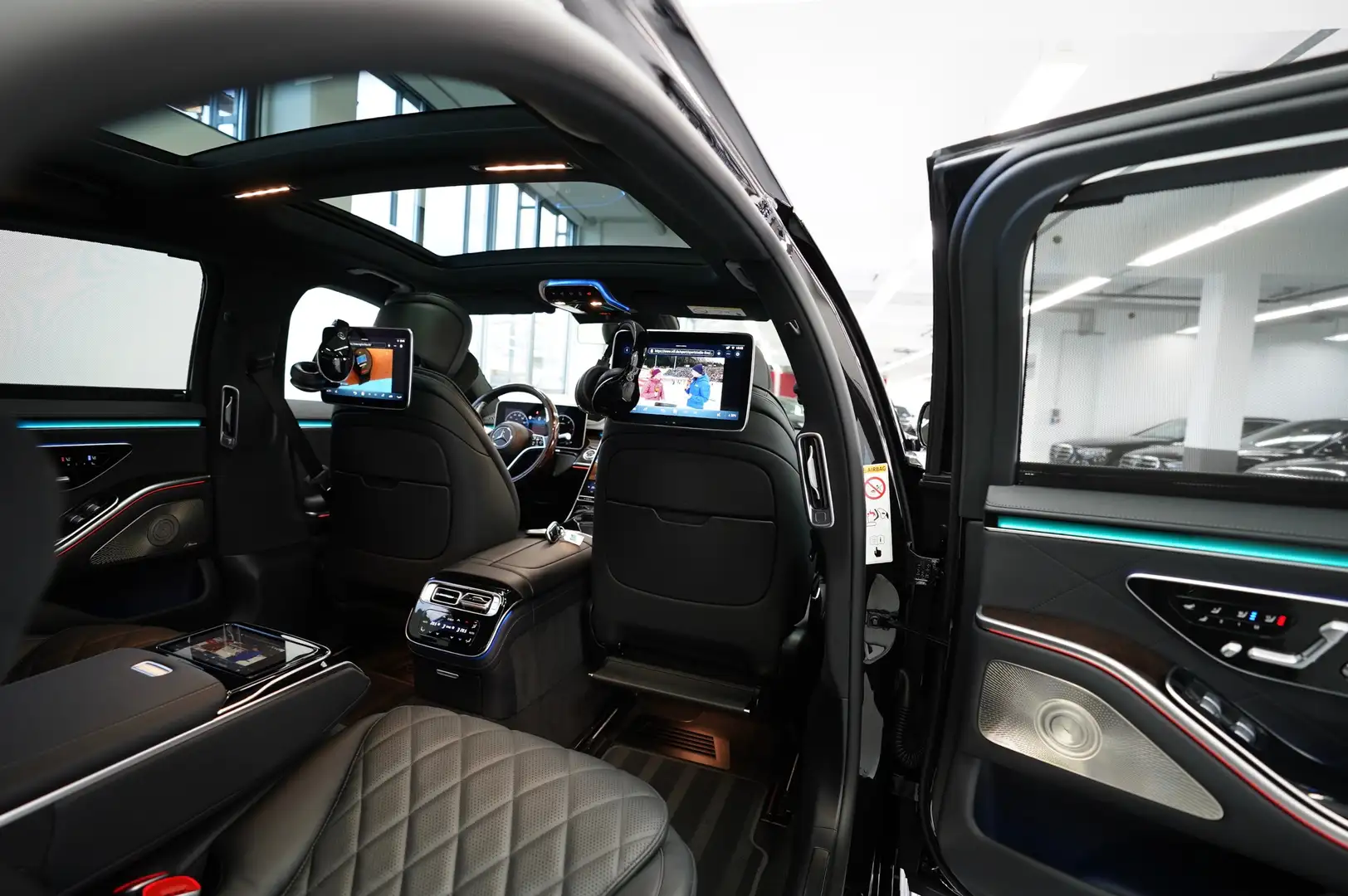 Mercedes-Benz S 450 S 450 4Matic Lang/Long - AMG LINE - VOLL/FULL Fekete - 2