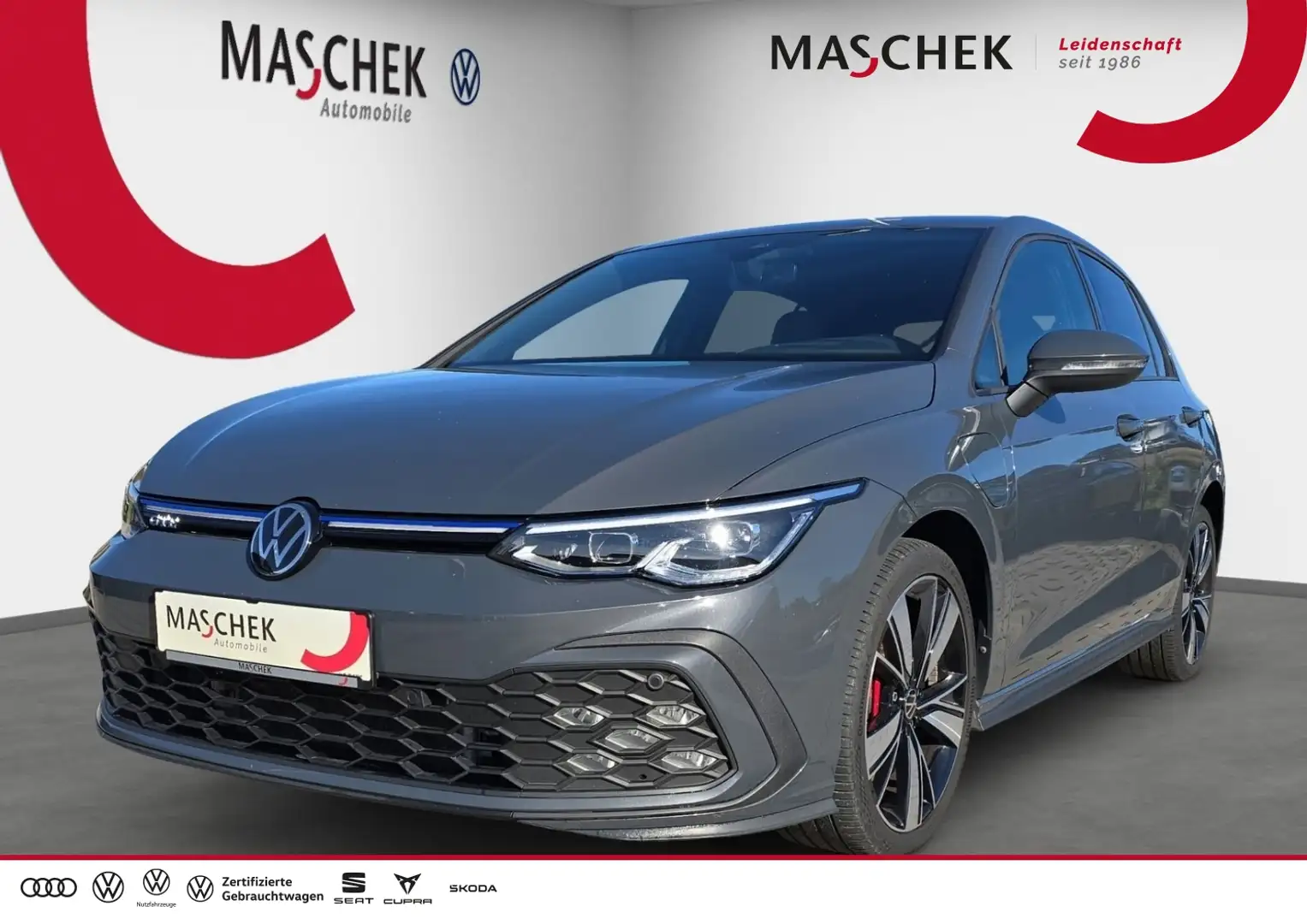 Volkswagen Golf GTE AHK DCC HUD RFK Sitzb. Memory AHK HUD Grau - 1