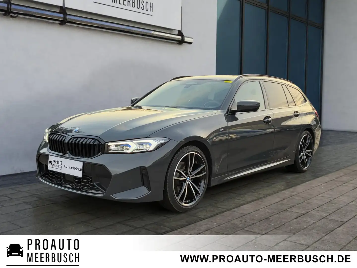 BMW 320 d xDr. M Sport AHK/ASSISTSPROF/HUD/PANO/HARMAN Grau - 1