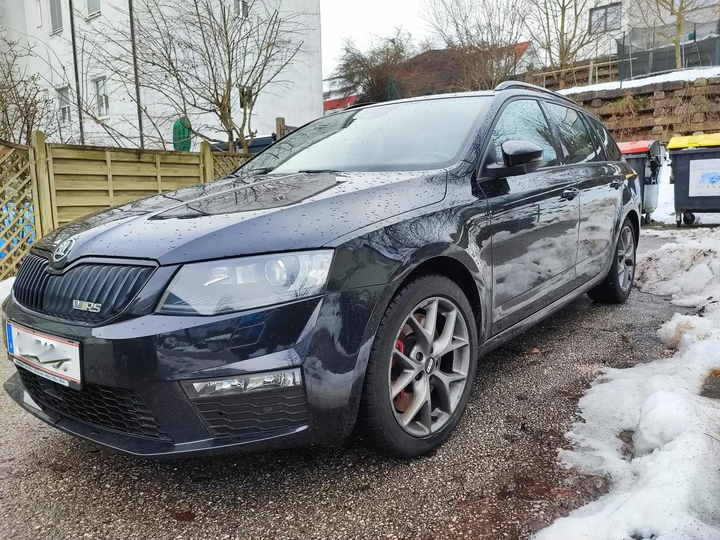 Skoda Octavia Combi RS 2,0 TDI Green tec DSG Fekete - 1