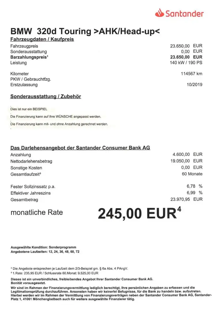 BMW 320 d Touring HeadUp/AHK/LED/PANO/PDC/SHZ Weiß - 2