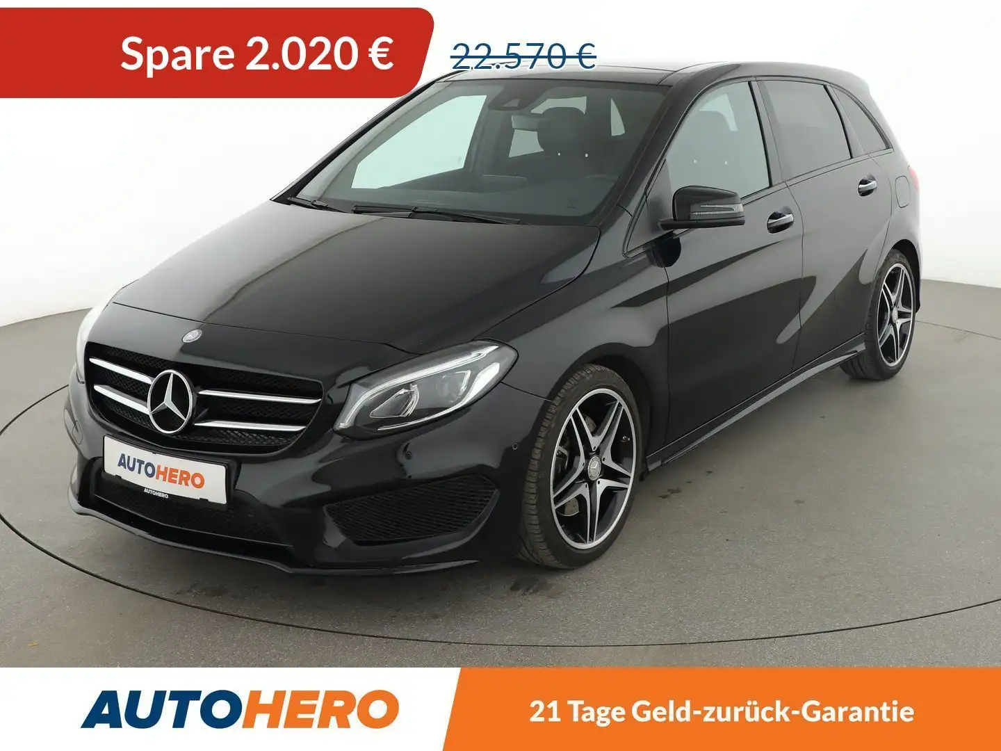 Mercedes-Benz B 250 B 250 4Matic AMG Line Aut.*LED*NAVI*TEMPO*CAM* Schwarz - 1