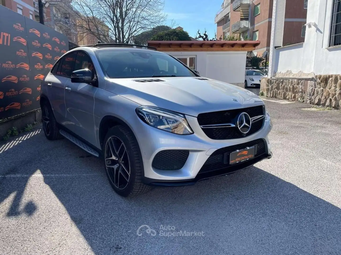 Mercedes-Benz GLE 350 d 4Matic Premium Plus AMG PANO 360 MEMO Silber - 1