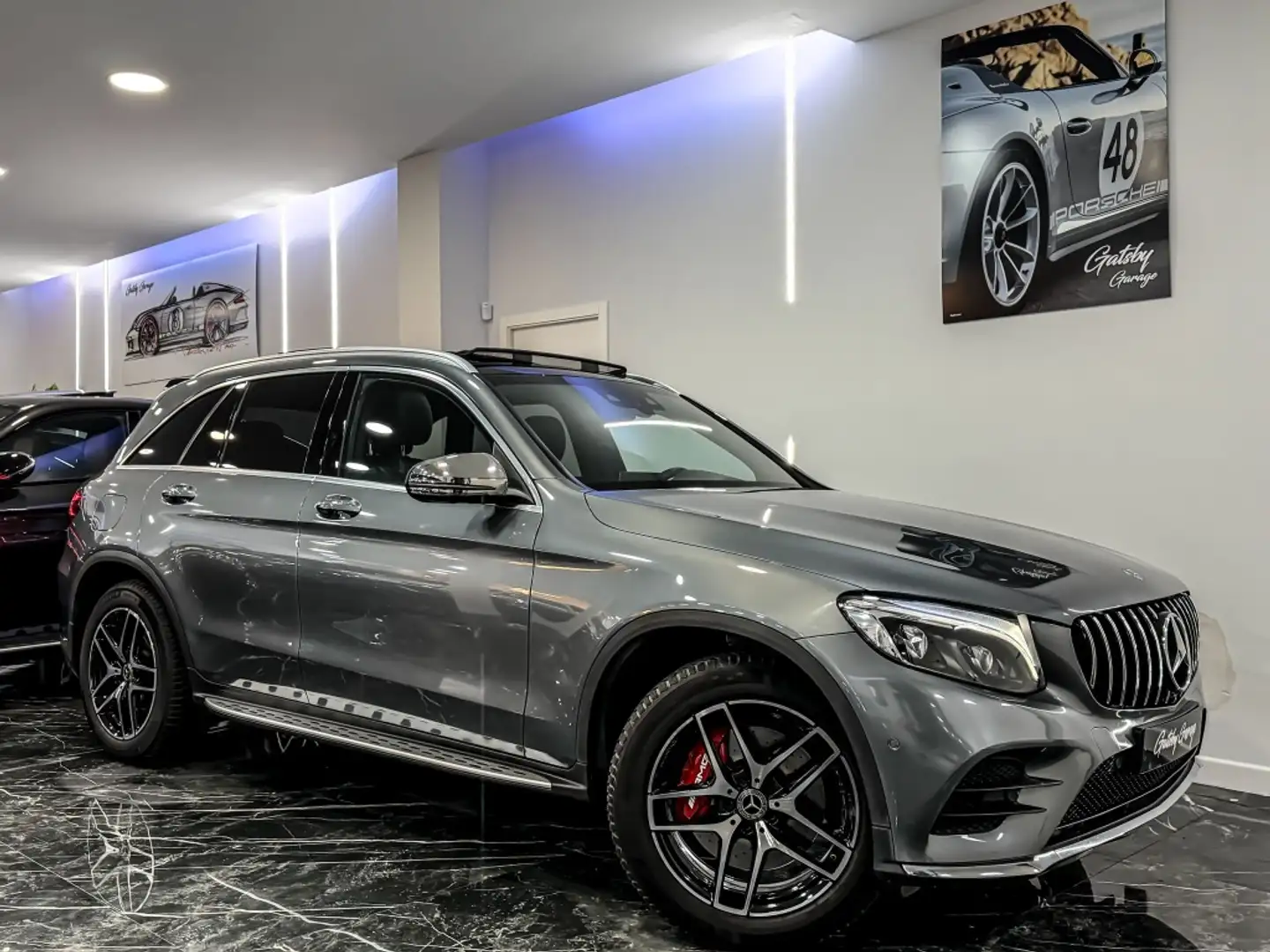Mercedes-Benz GLC 250 250d 4Matic Aut. Gris - 2