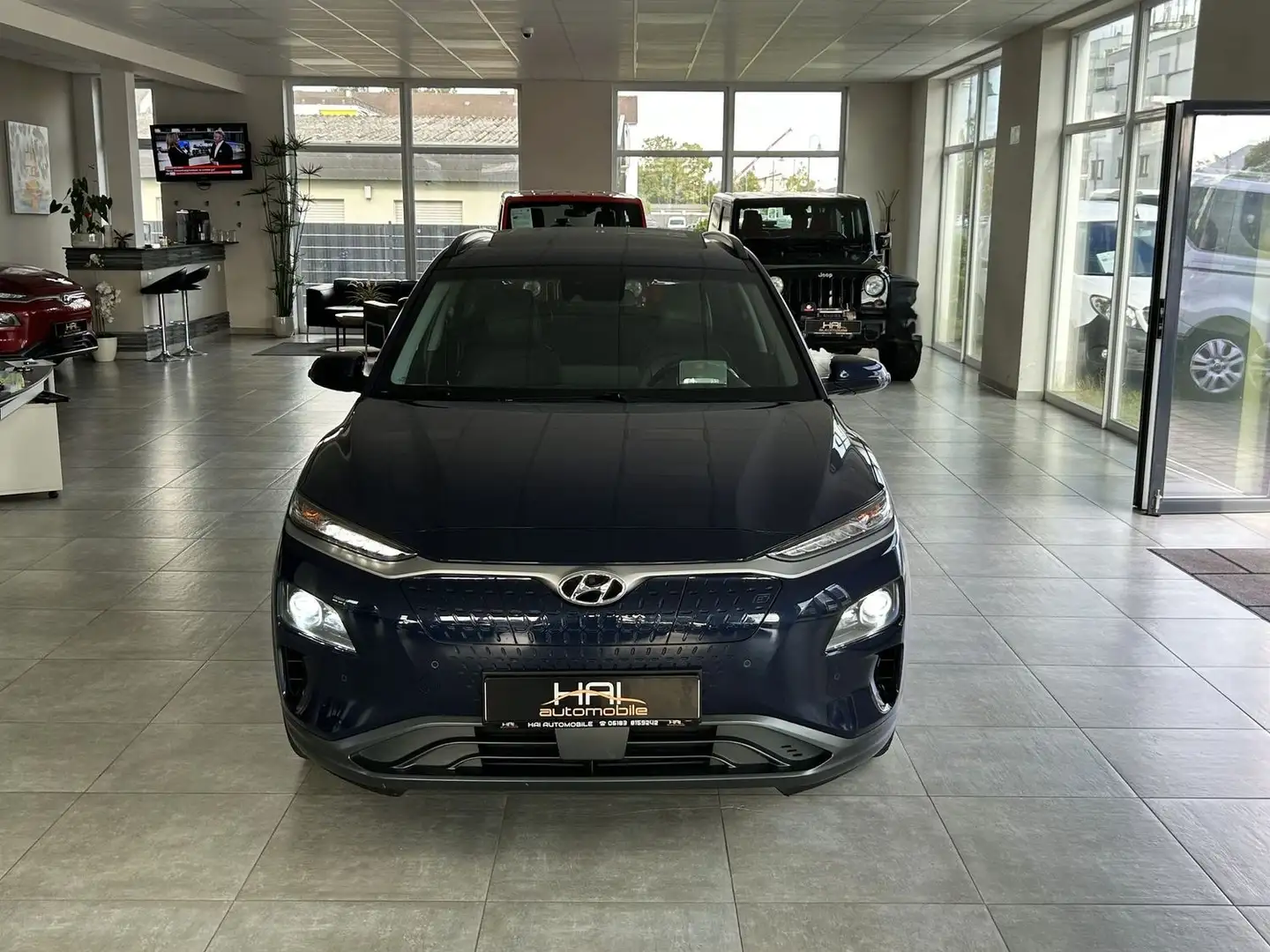 Hyundai KONA Premium Elektro 2WD/Head-Up/1Hand Blau - 2