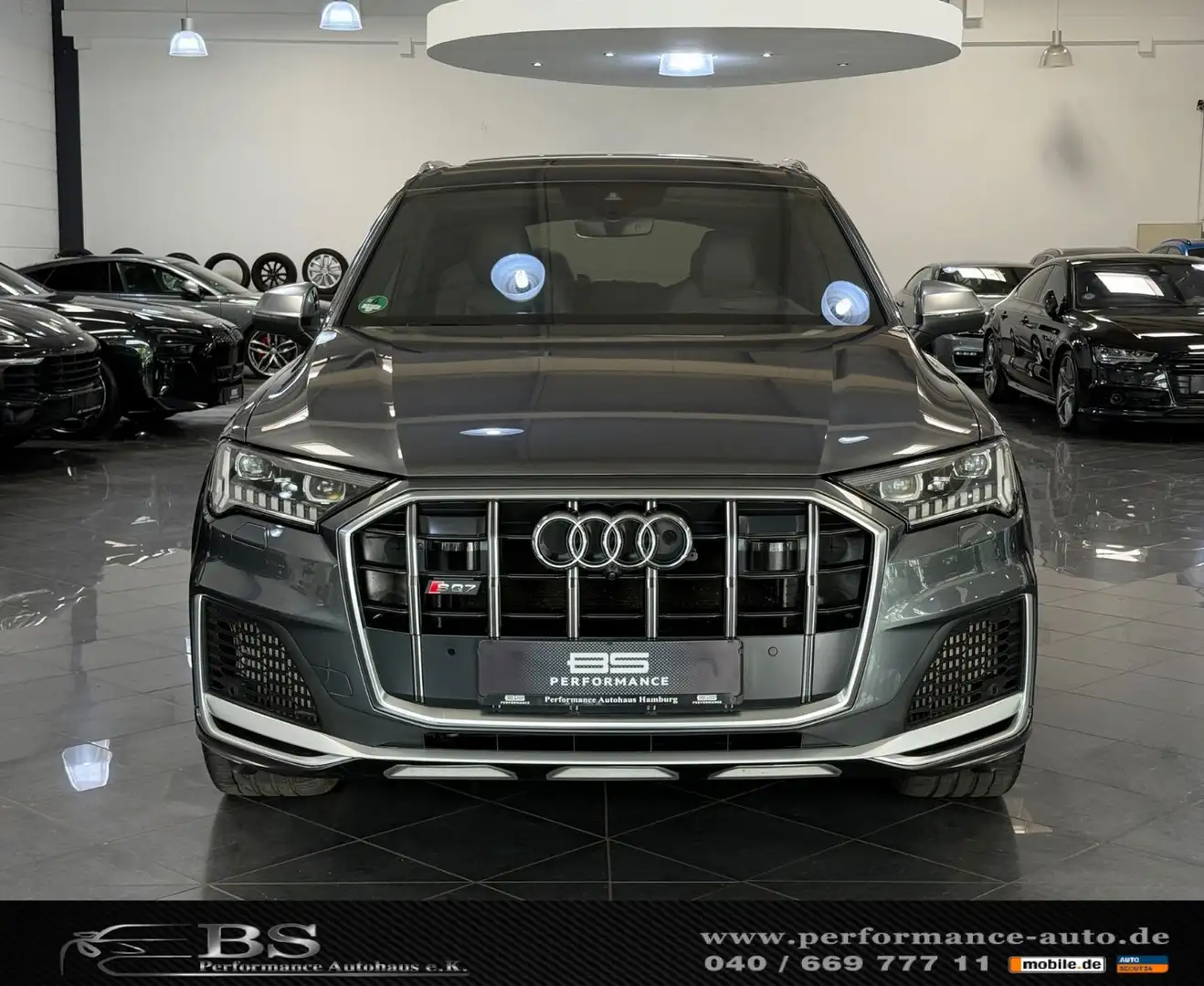 Audi SQ7 4.0 TDI |LASER+MATRIX|ACC|PANO|MASSAGE|HUD|7 Grau - 2