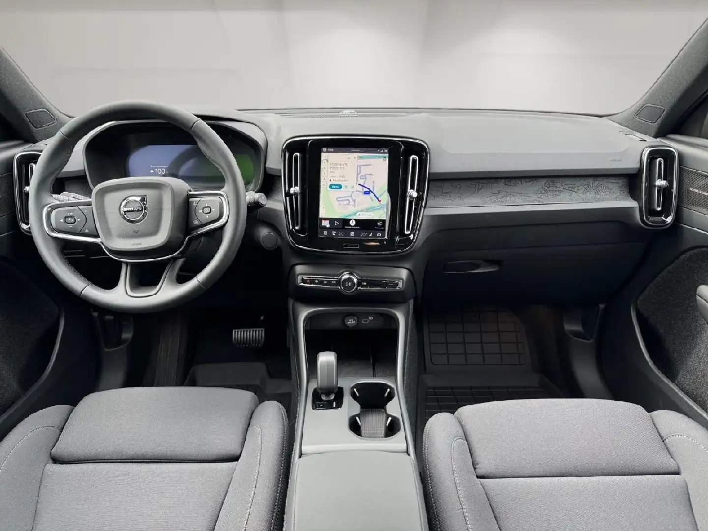 Volvo EX40 Single Motor RWD Plus Black Edition Grau - 2