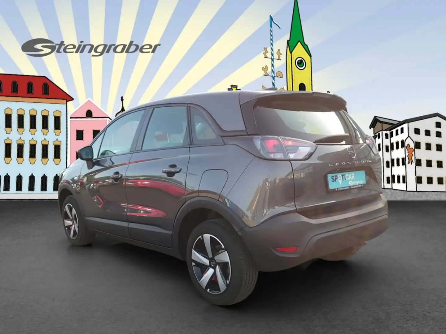 Opel Crossland 1.2 Automatik Edition Grau - 2