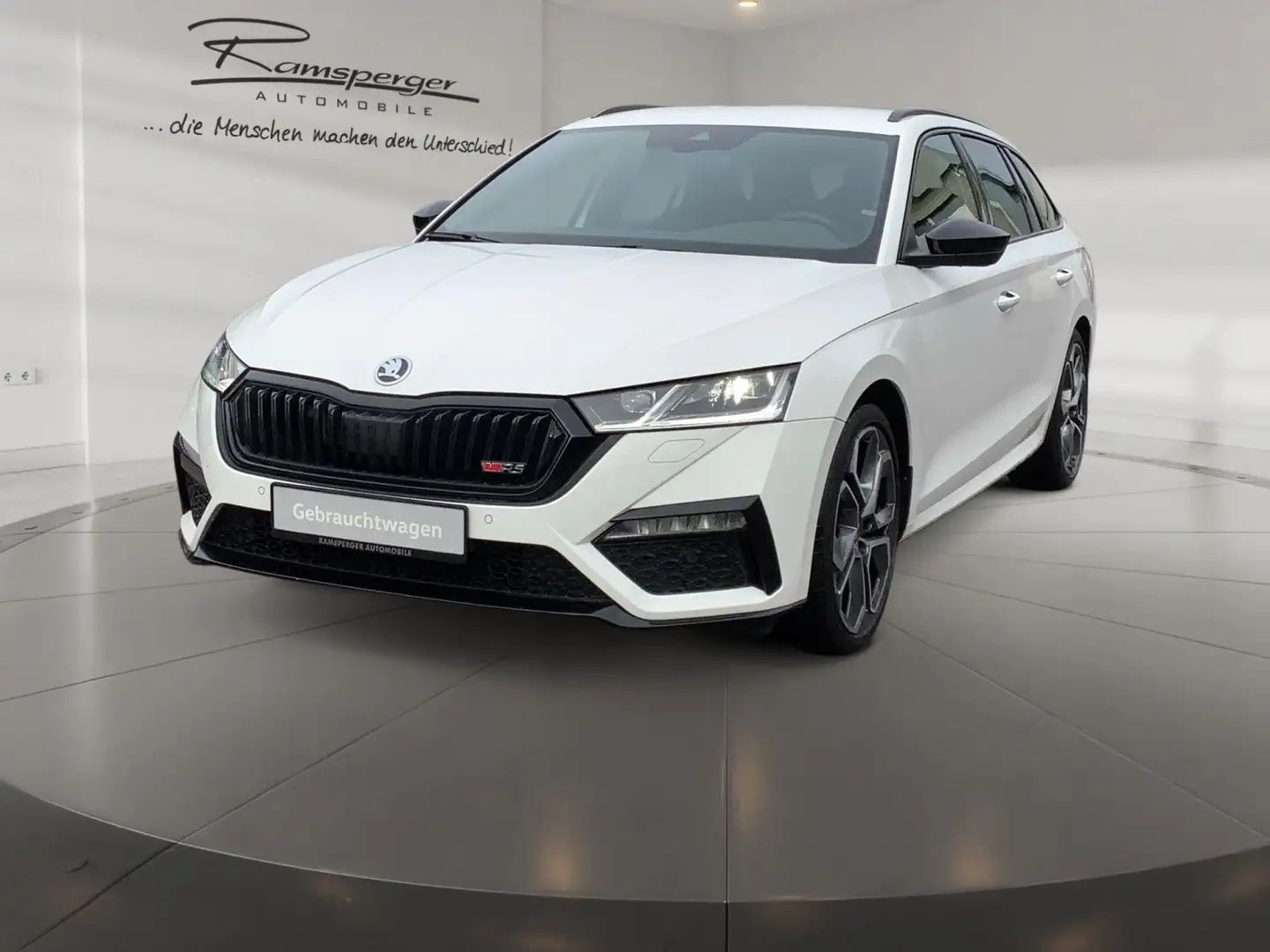 Skoda Octavia Combi 2.0 TSI RS ACC Matrix Navi Kamera Weiß - 2