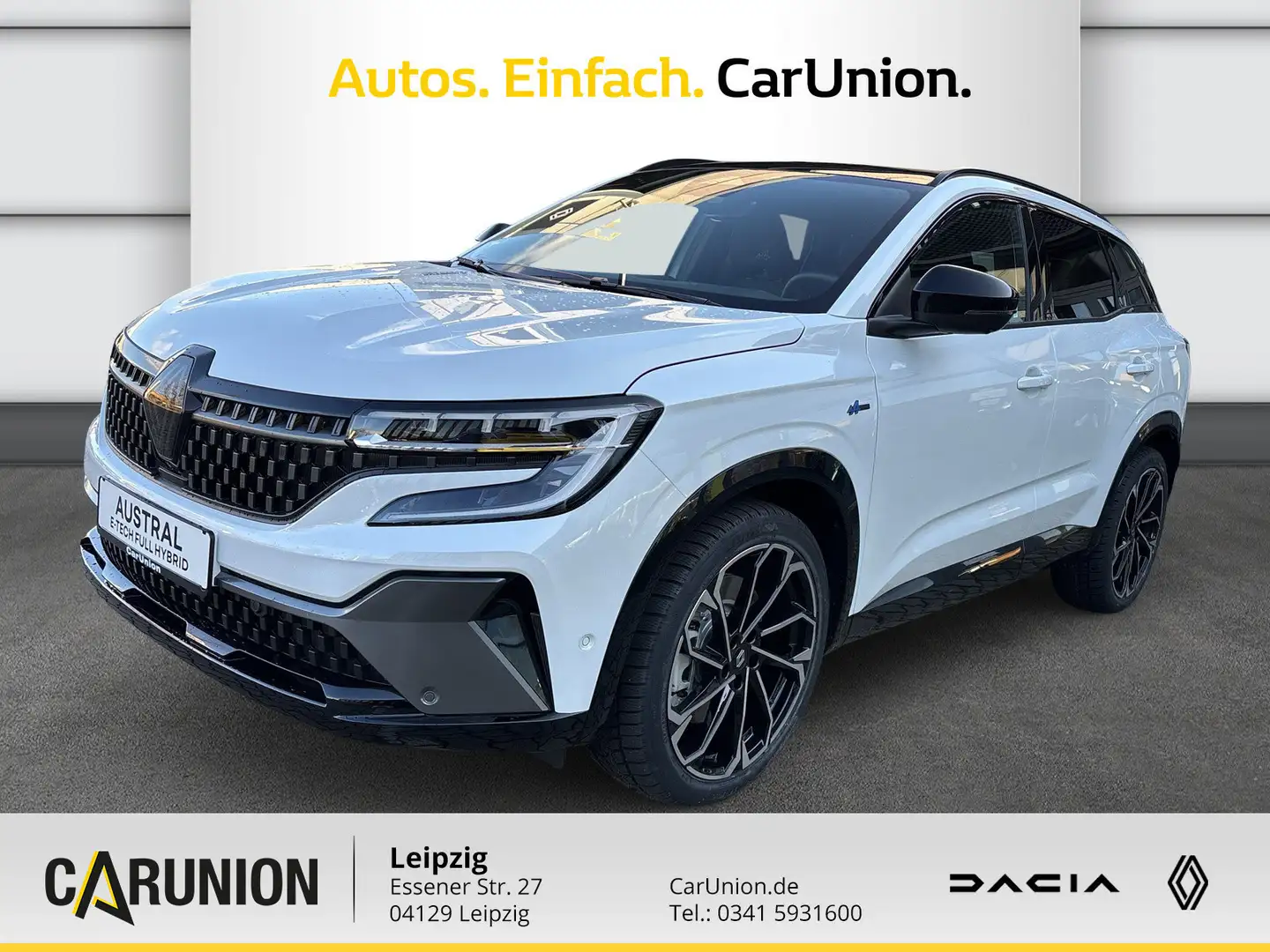 Renault Austral Iconic Esprit Alpine E-Full Hybrid 200 Weiß - 1