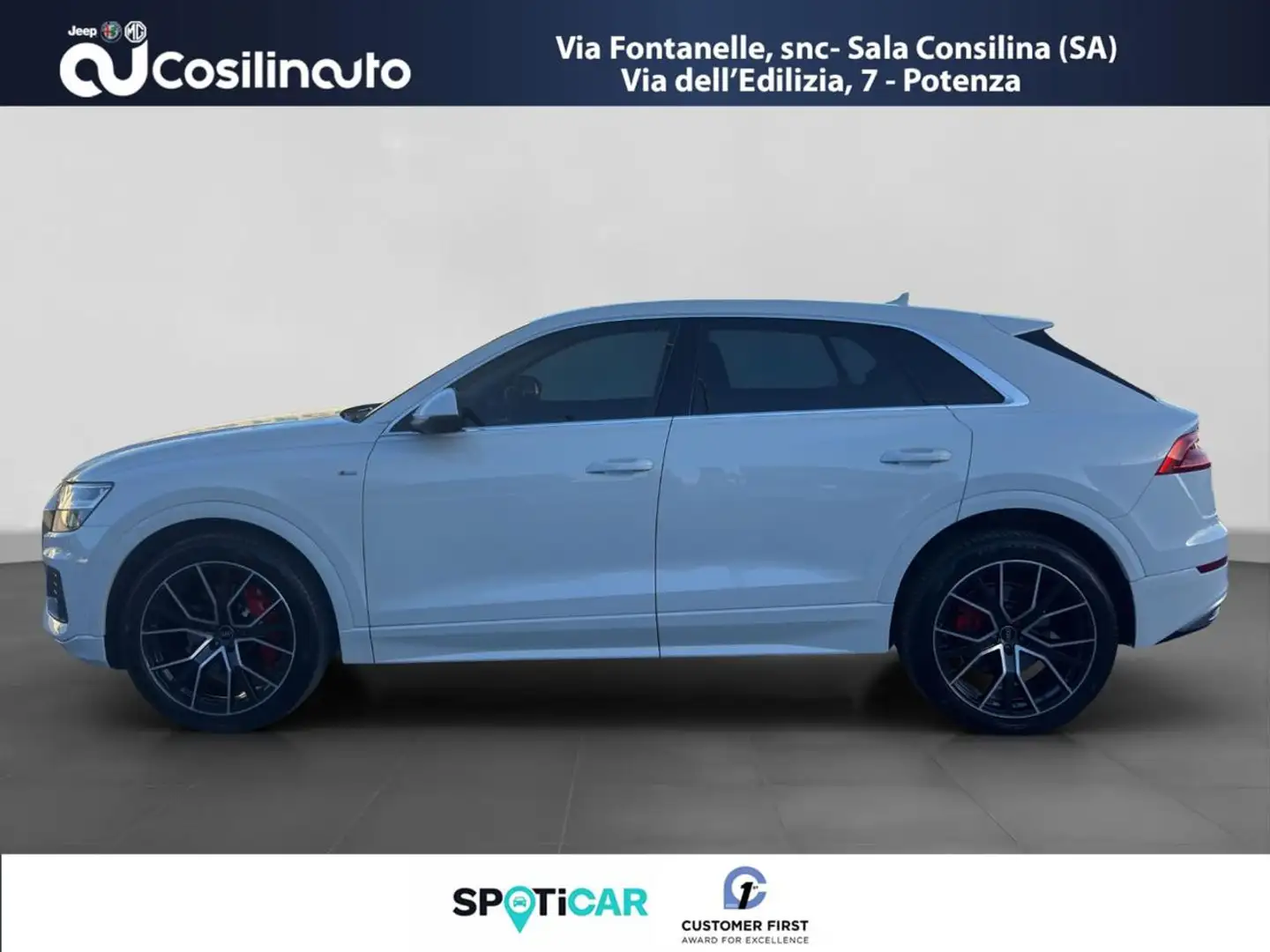 Audi Q8 3.0 TDI 286 CV quattro tiptronic Sport Hybrid Bianco - 2