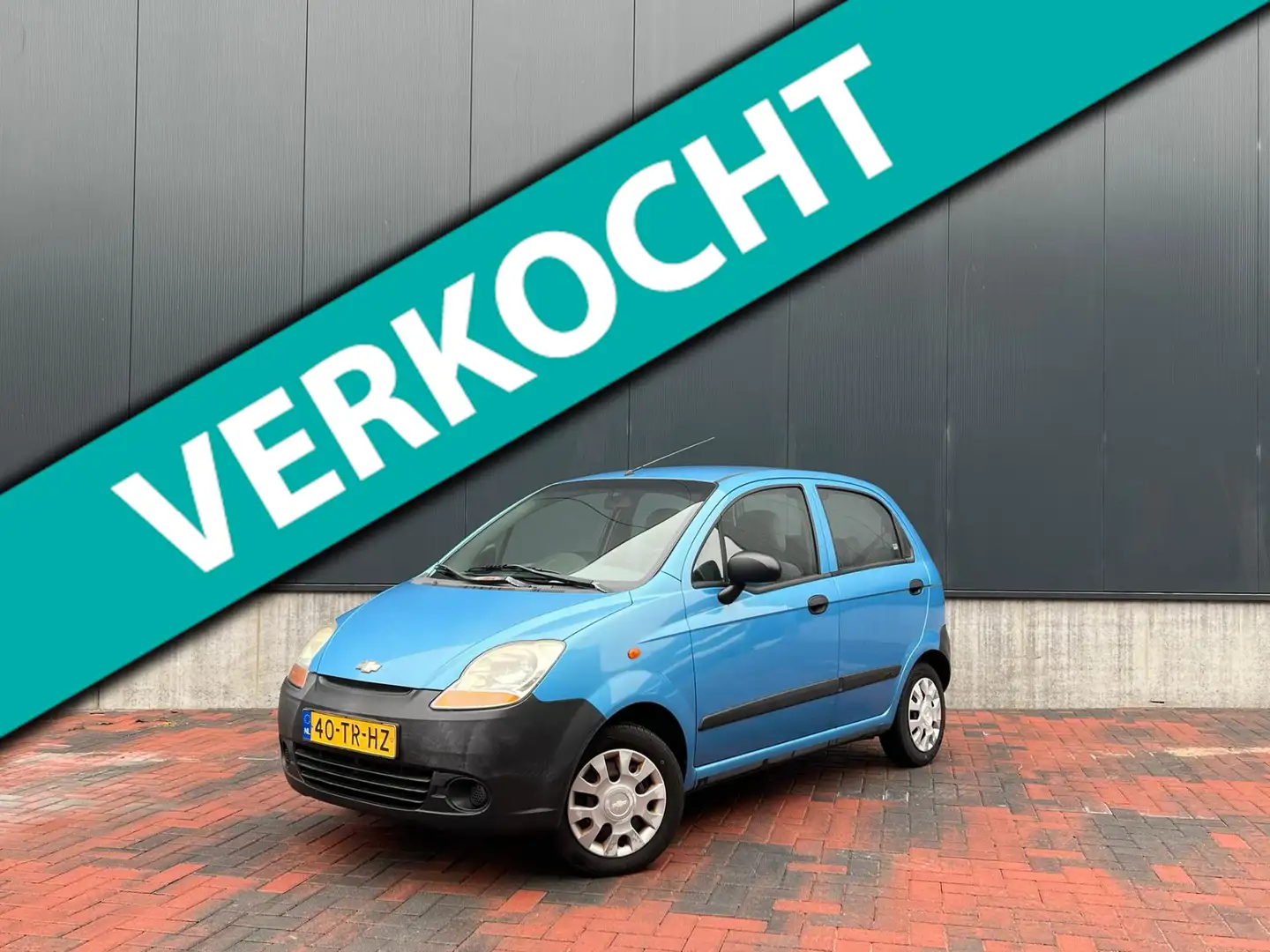 Chevrolet Matiz 0.8 Ace * 5-Deurs * Nieuw APK * Technisch in Goede Blu/Azzurro - 1