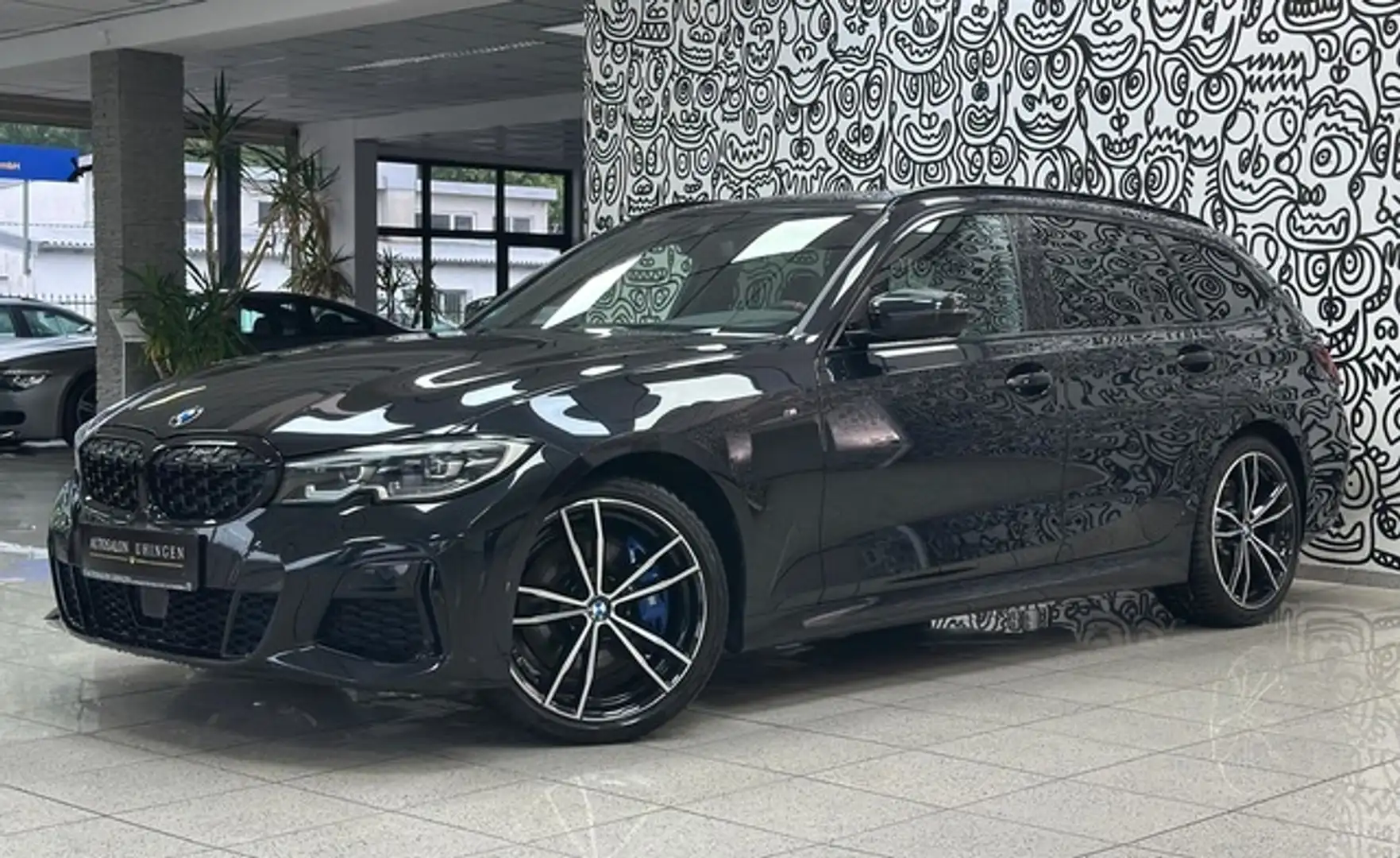 BMW 340 M340d xDrive T PANO*ACC*AHK*LED*KAM*TOTW*SHADOW* Siyah - 1