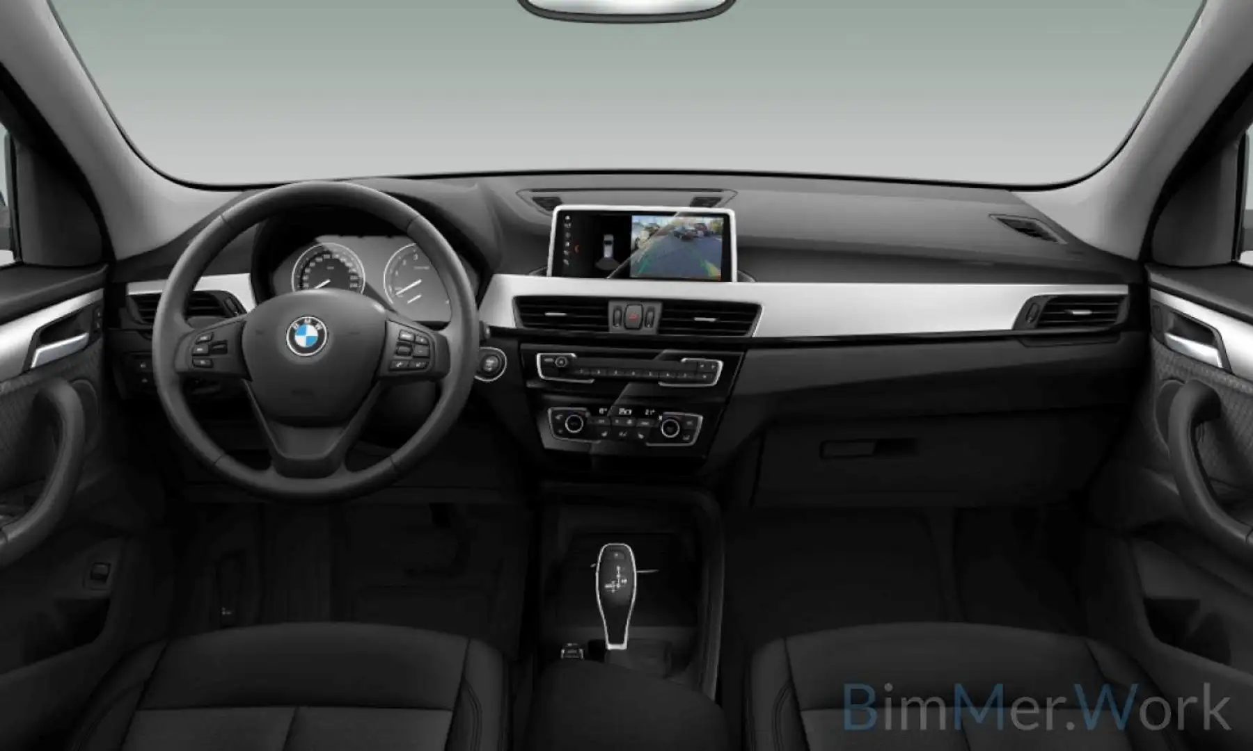 BMW X1 Geschwindig LED DAB Kamera Navi ParkAss Blau - 2