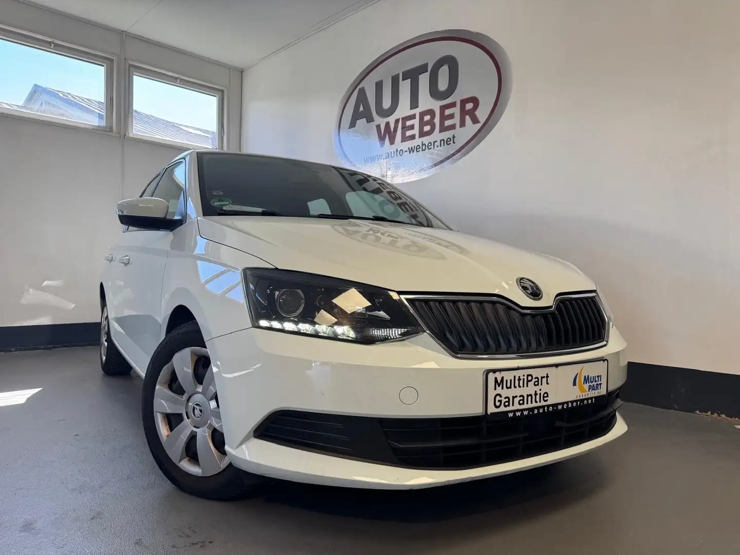 Skoda Fabia FABIA 1.4 TDI AMBITION*CLIMATIC*SHZ*TEMPO*MF*BC* Wit - 1