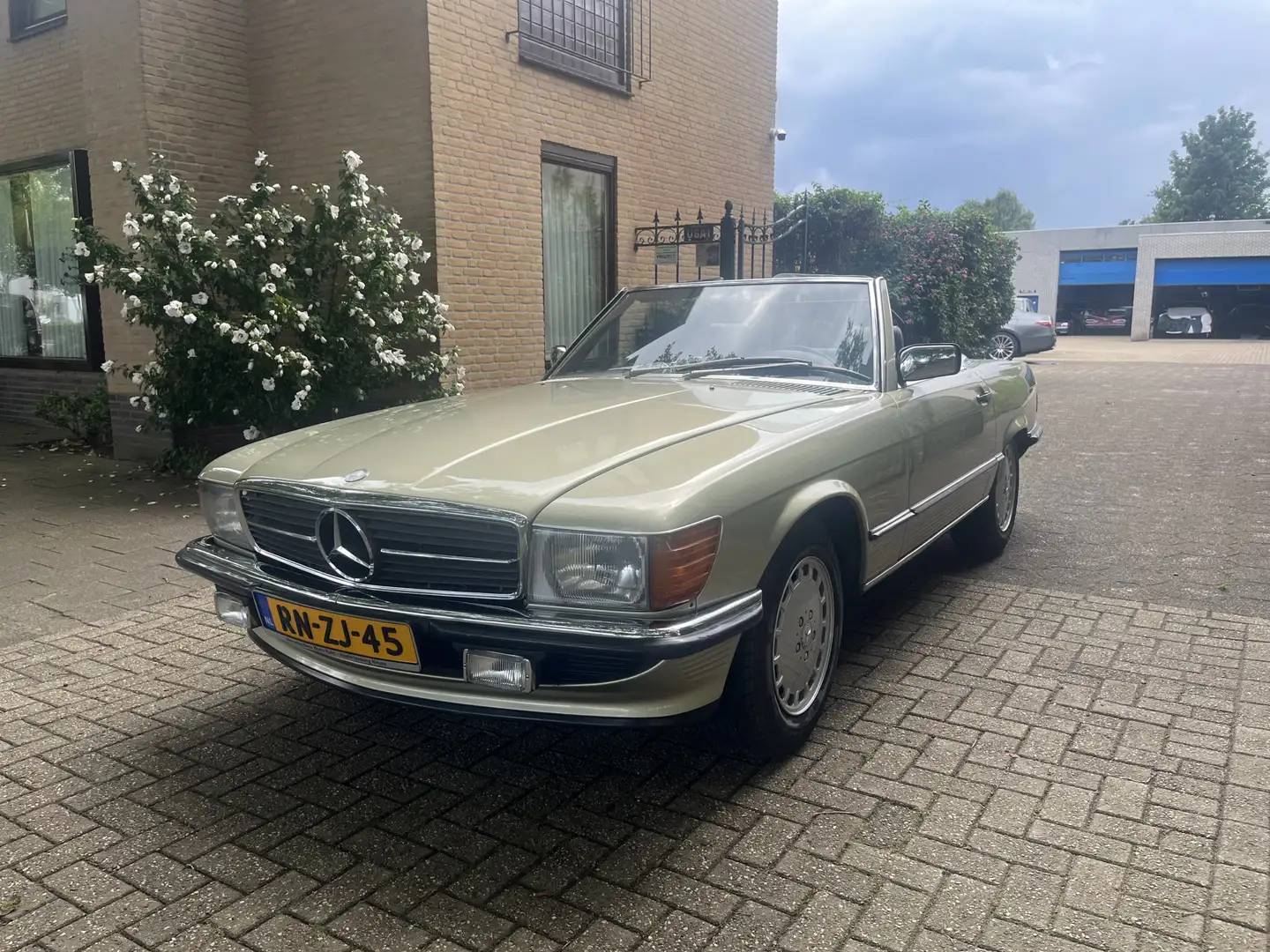 Mercedes-Benz SL 300 SL Orgn Europese Auto 1986 Zielony - 1