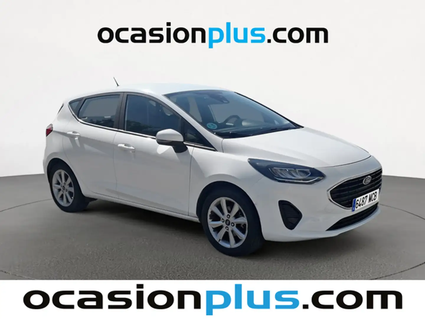 Ford Fiesta 1.0 EcoBoost Trend 100 Bianco - 2