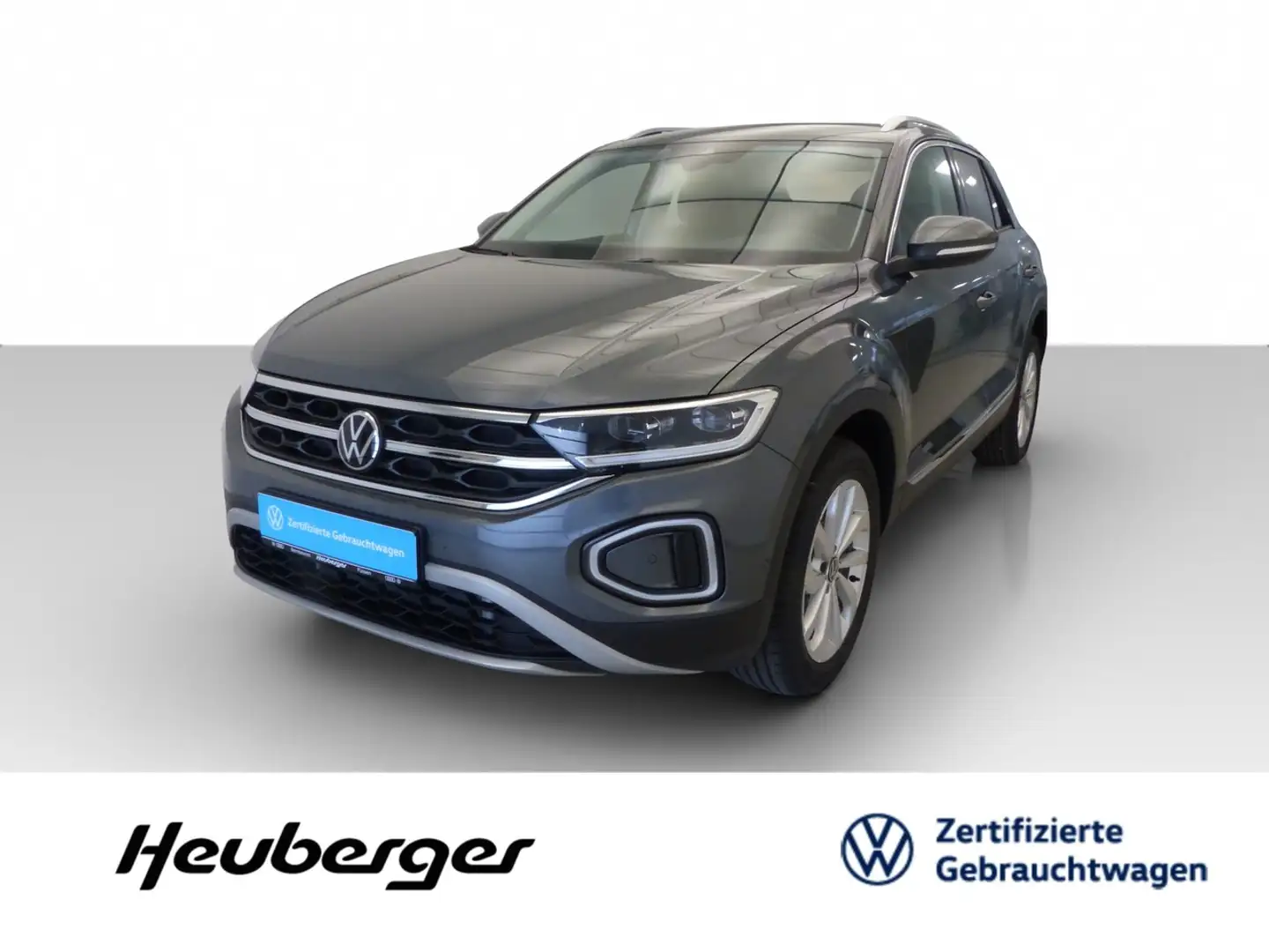 Volkswagen T-Roc 1.5 TSI Style, LED, ACC, R. Kamera, Navi Gris - 1