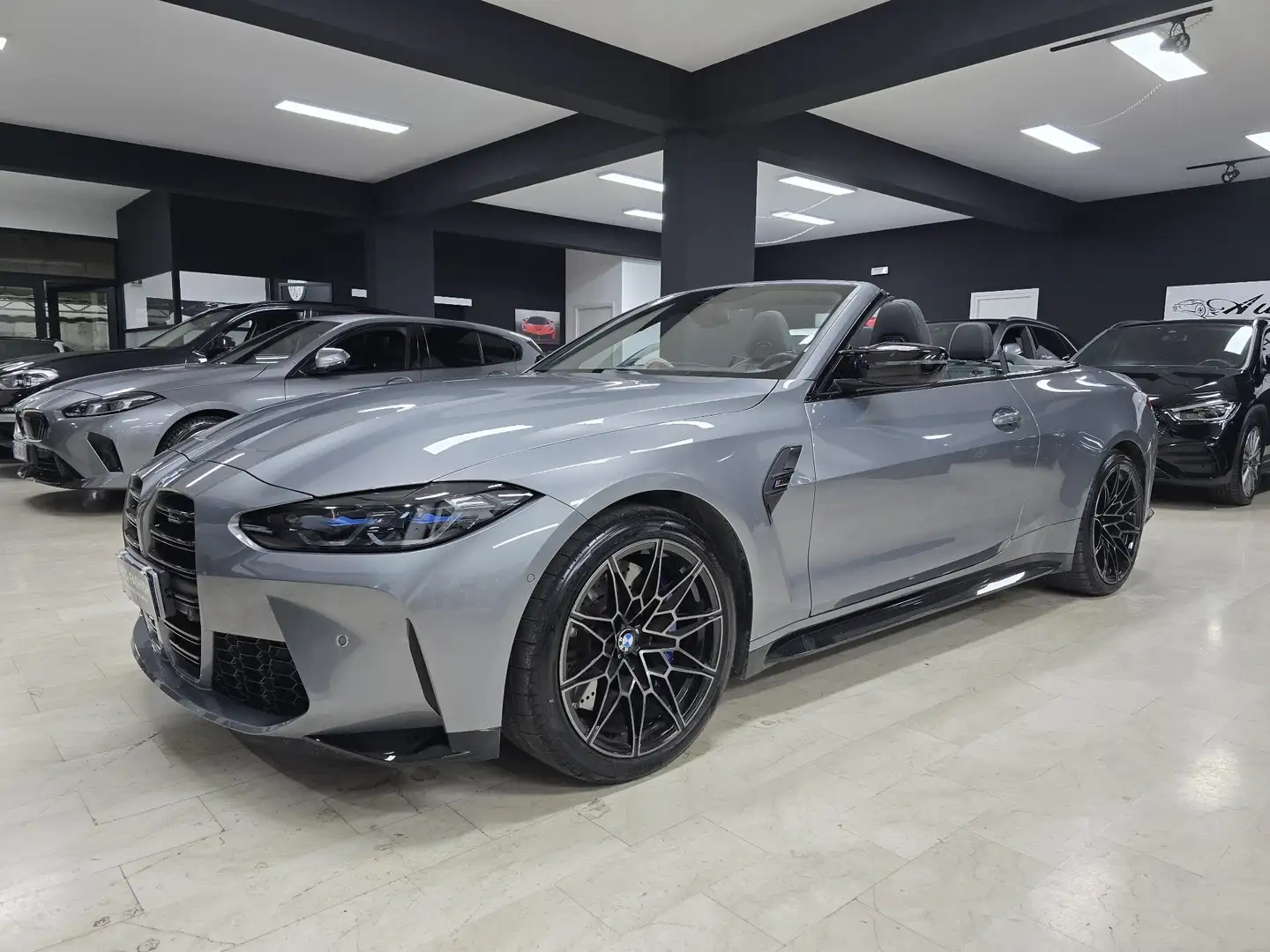 BMW M4 M4 G83 2021 Cabrio 3.0 Competition M xdrive auto Gris - 2