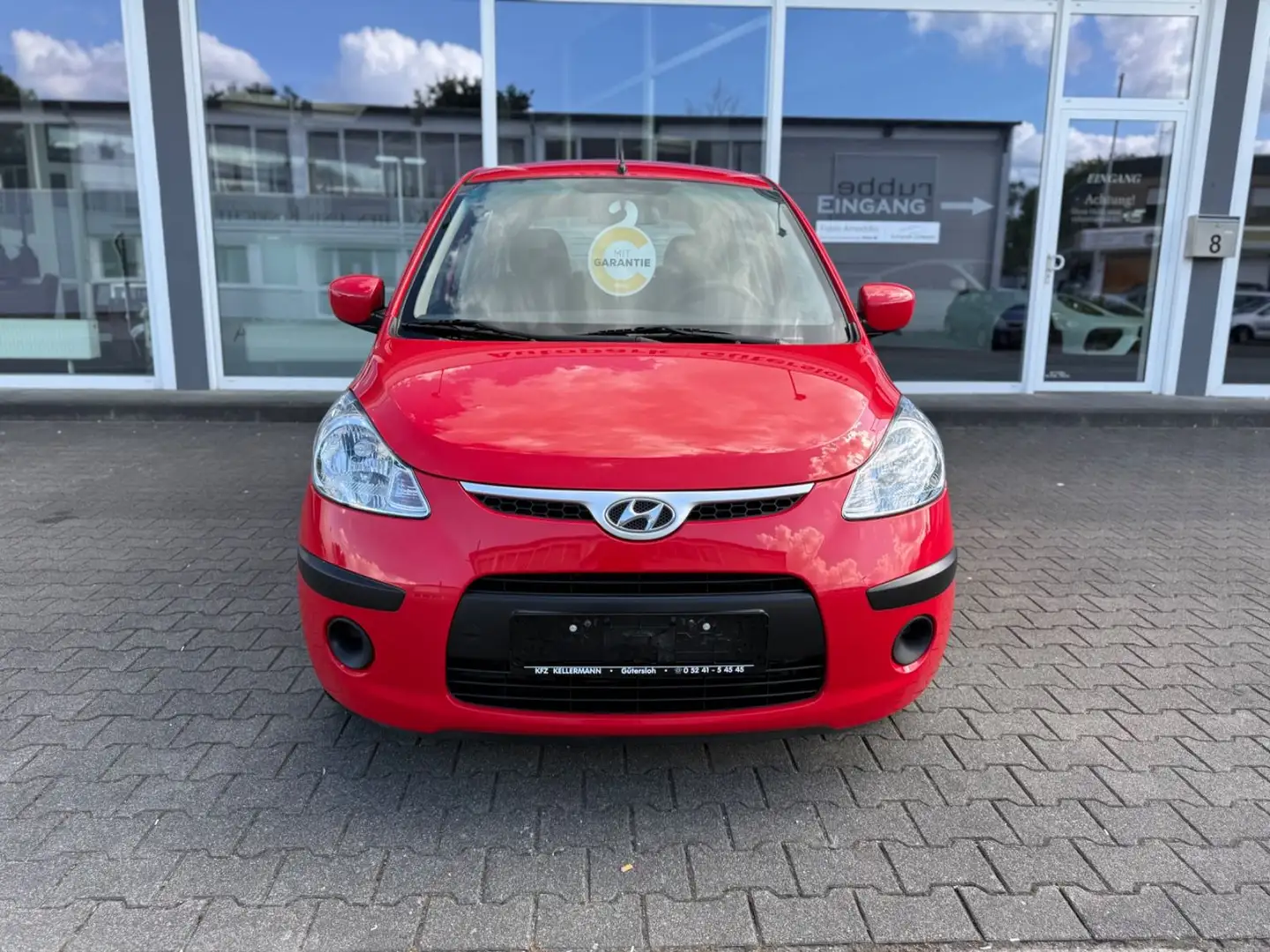 Hyundai i10 Classic E* Klima*El-Fenster*Scheckheft*AUX* Rot - 2