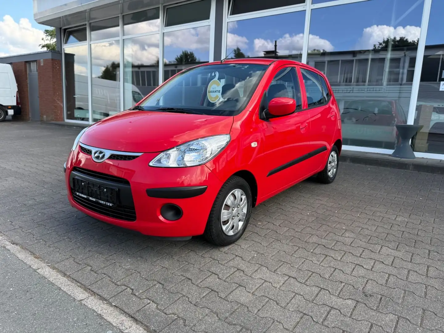 Hyundai i10 Classic E* Klima*El-Fenster*Scheckheft*AUX* Rot - 1