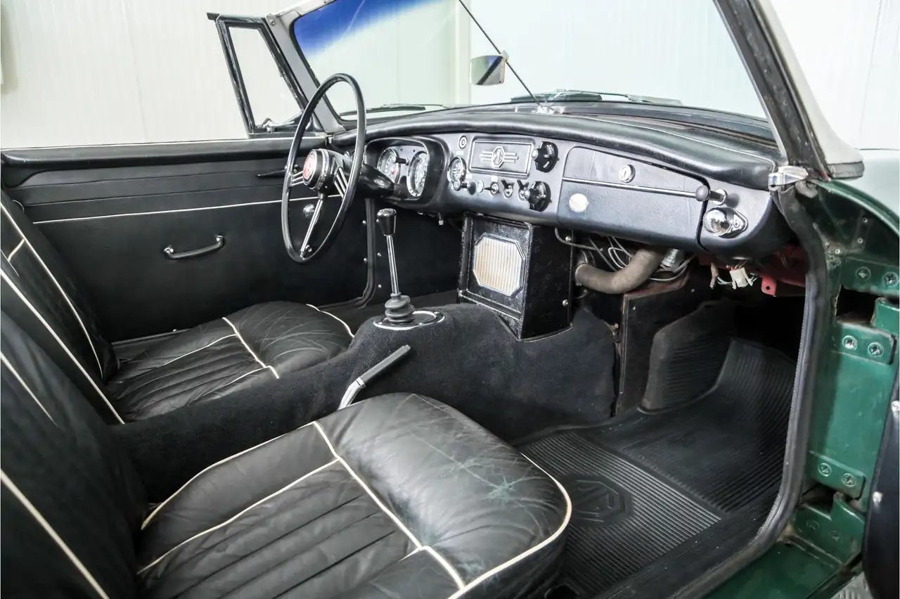 MGB roadster 1.8 overdrive spaakwielen, foto 12