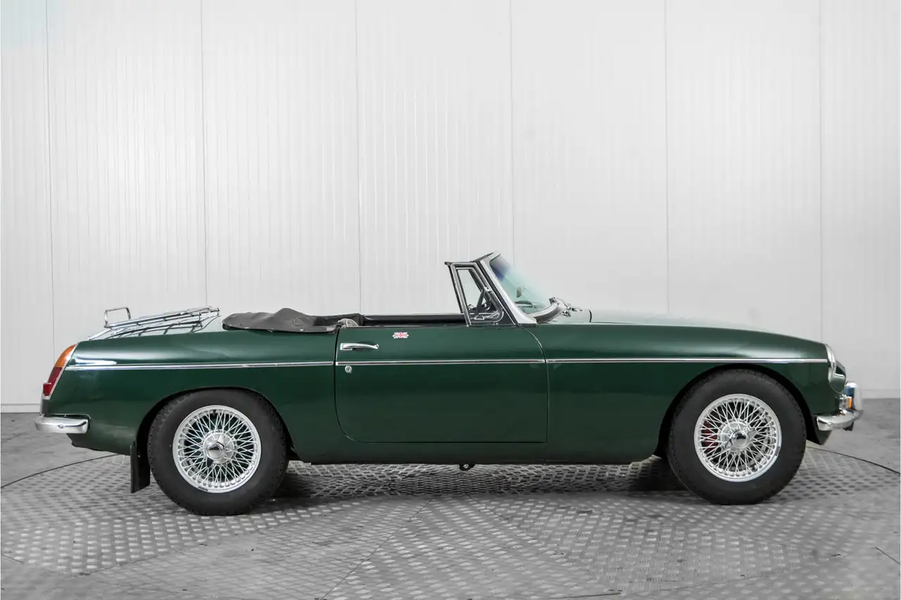 MGB roadster 1.8 overdrive spaakwielen, foto 10