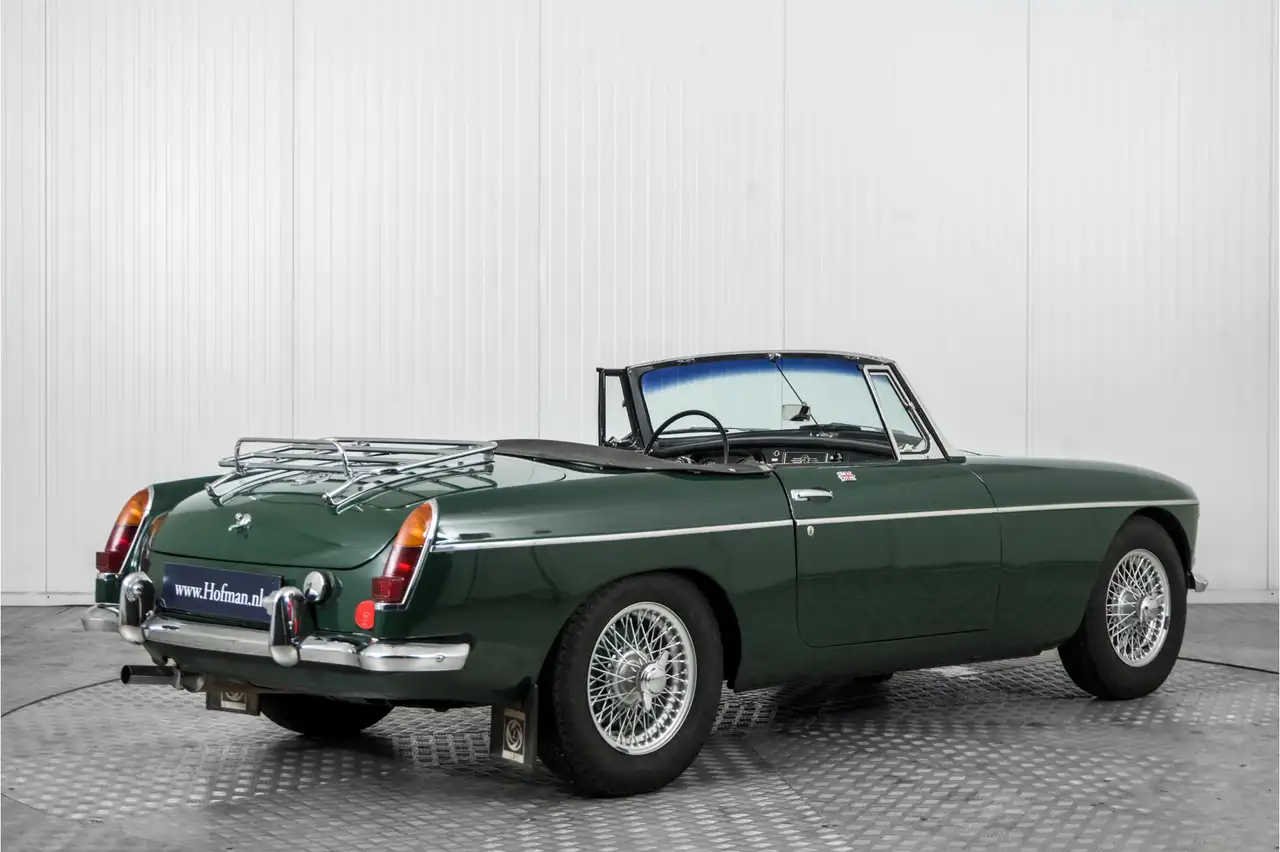 MGB roadster 1.8 overdrive spaakwielen, foto 2