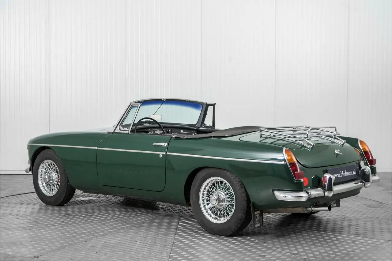 MGB roadster 1.8 overdrive spaakwielen, foto 6