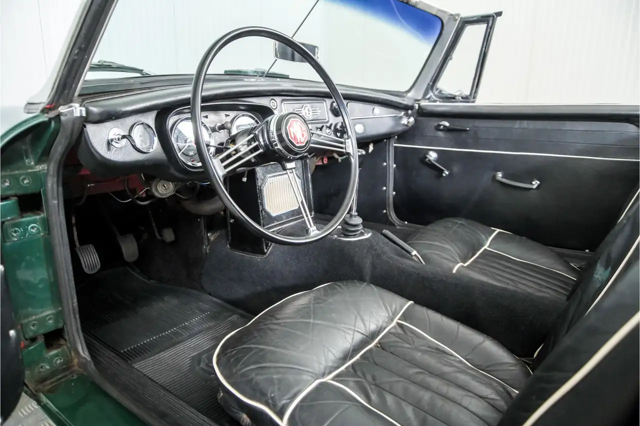 MGB roadster 1.8 overdrive spaakwielen, foto 11