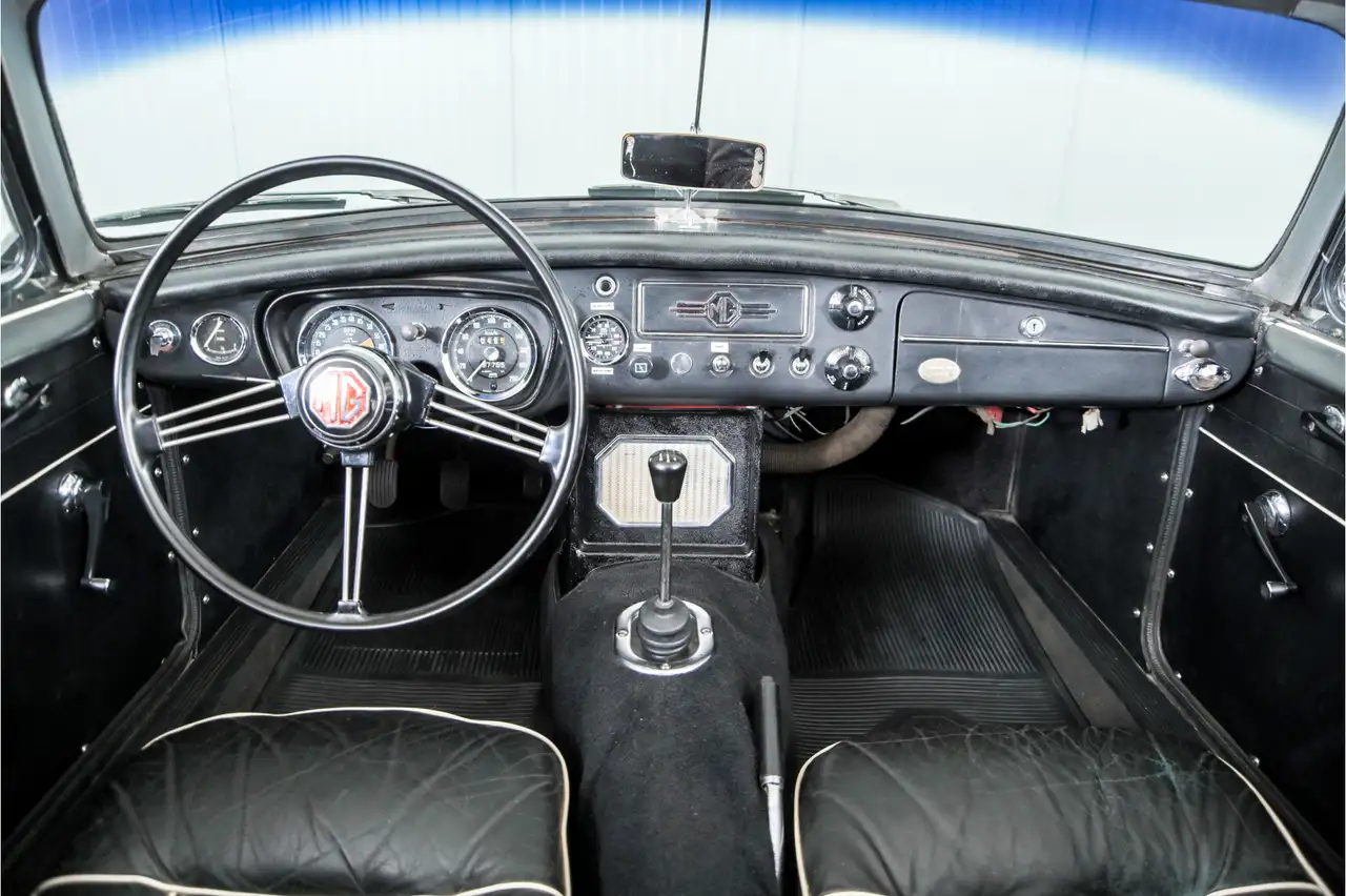 MGB roadster 1.8 overdrive spaakwielen, foto 7