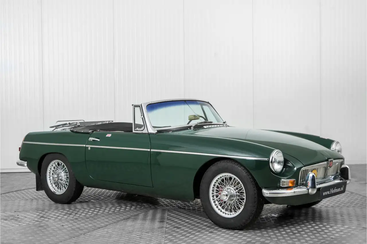 MGB roadster 1.8 overdrive spaakwielen, foto 5
