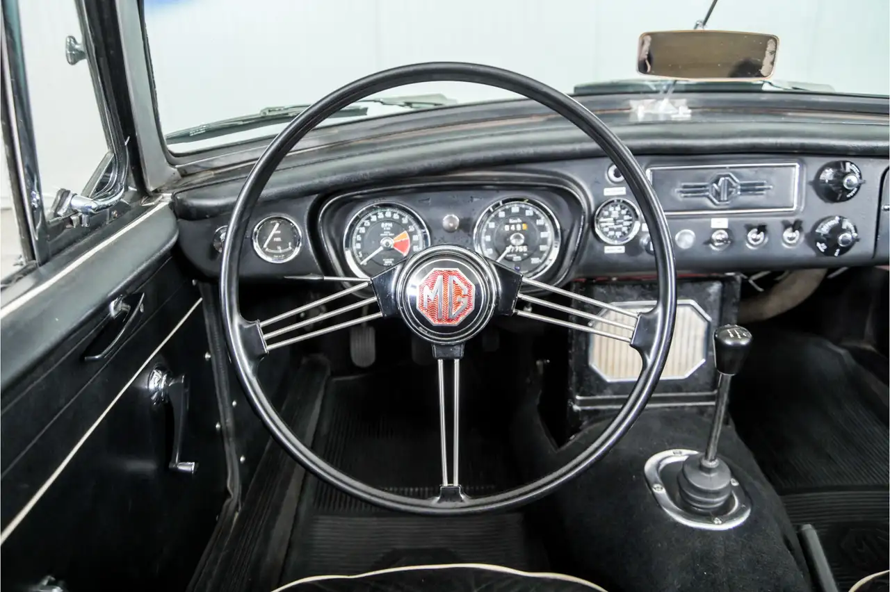 MGB roadster 1.8 overdrive spaakwielen, foto 8