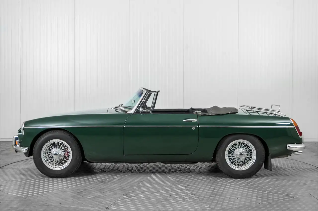 MGB roadster 1.8 overdrive spaakwielen, foto 9