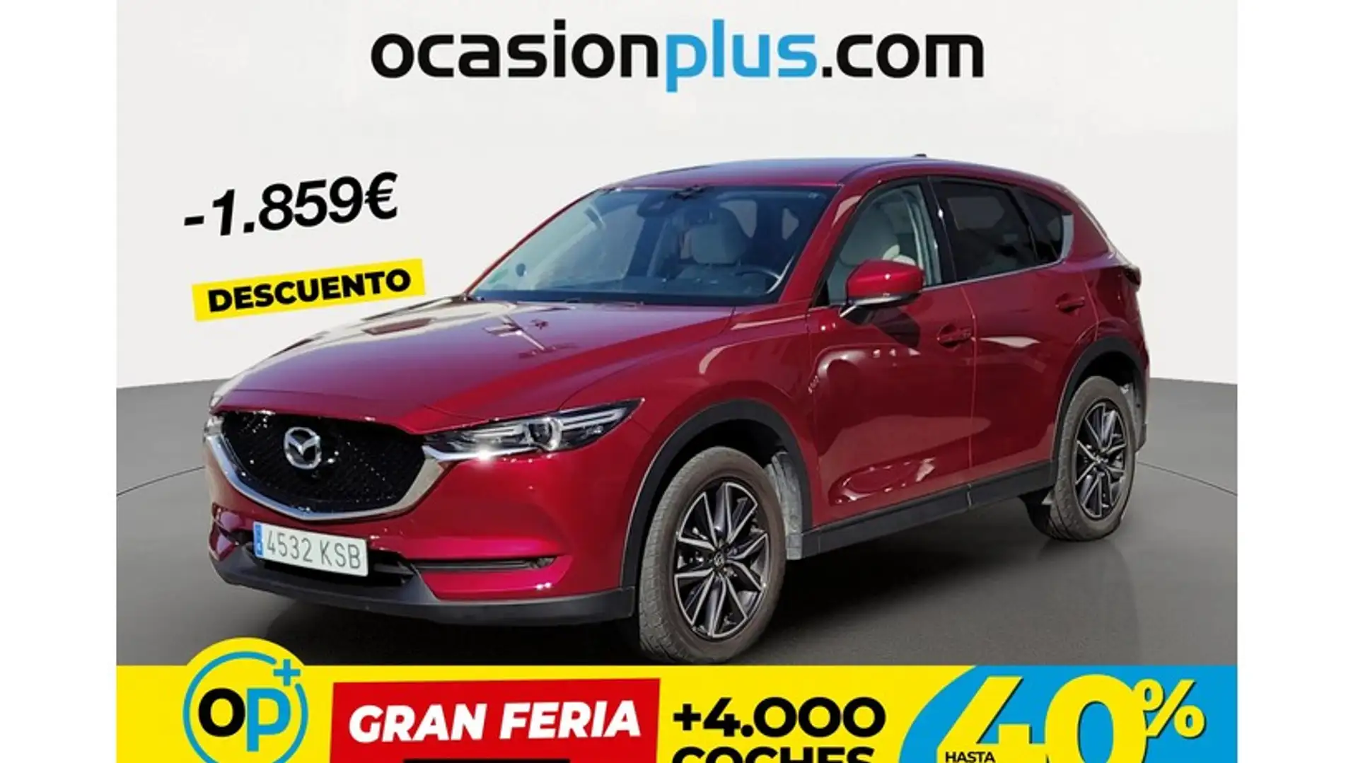 Mazda CX-5 2.0 Skyactiv-G Zenith White 2WD Aut. 121kW Rojo - 1