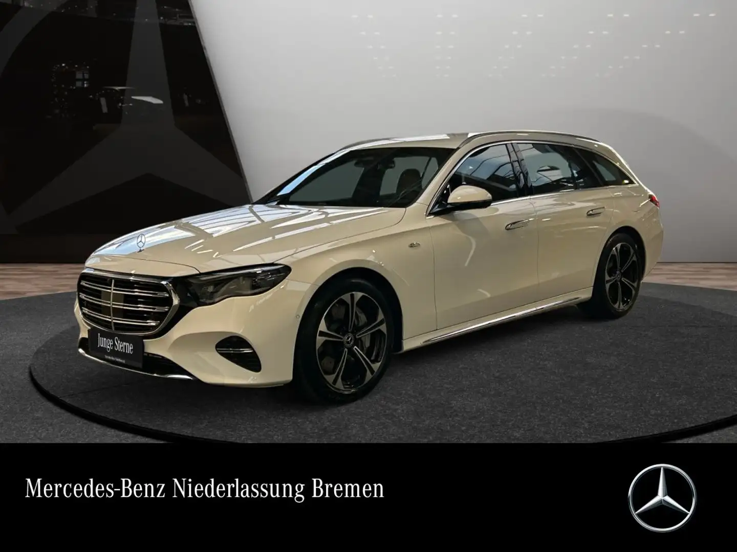 Mercedes-Benz E 300 de T Hybrid Exclusive 360° Burmester Distr. Weiß - 1