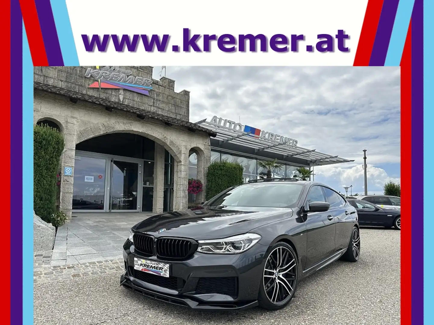 BMW 630 d xDrive Gran Turismo Aut. M-Paket/AHK/PANO/LED... Gris - 1