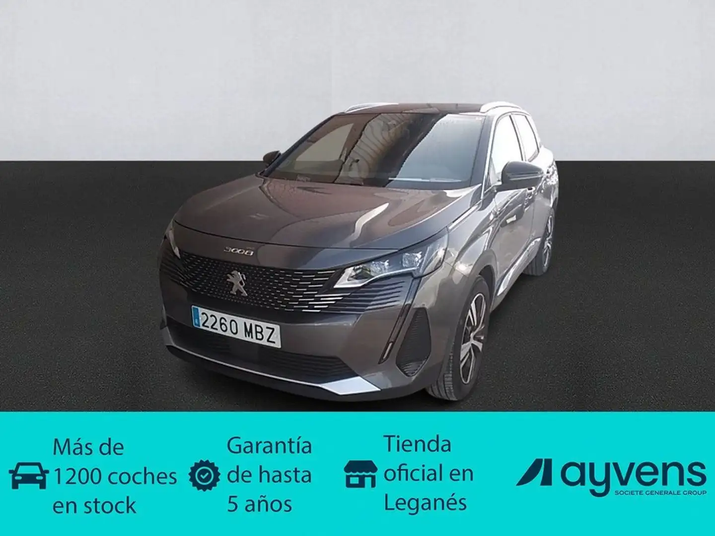 Peugeot 3008 1.5BlueHDi GT S&S EAT8 130 Gris - 1