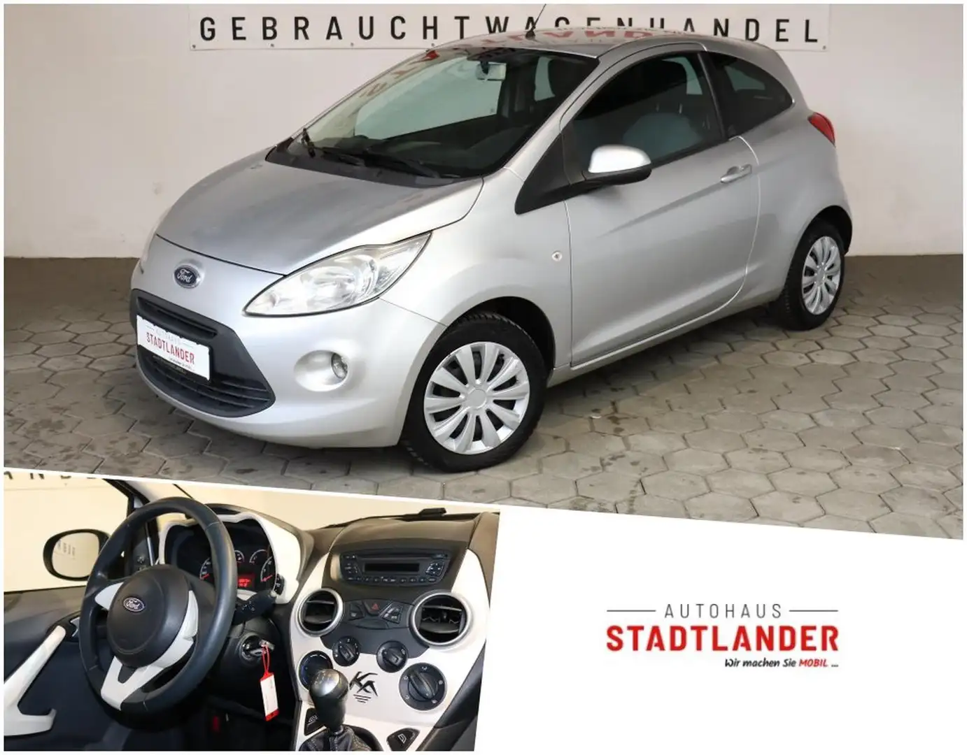 Ford Ka/Ka+ Ka Titanium KLIMA*4S-REIFEN Silber - 1