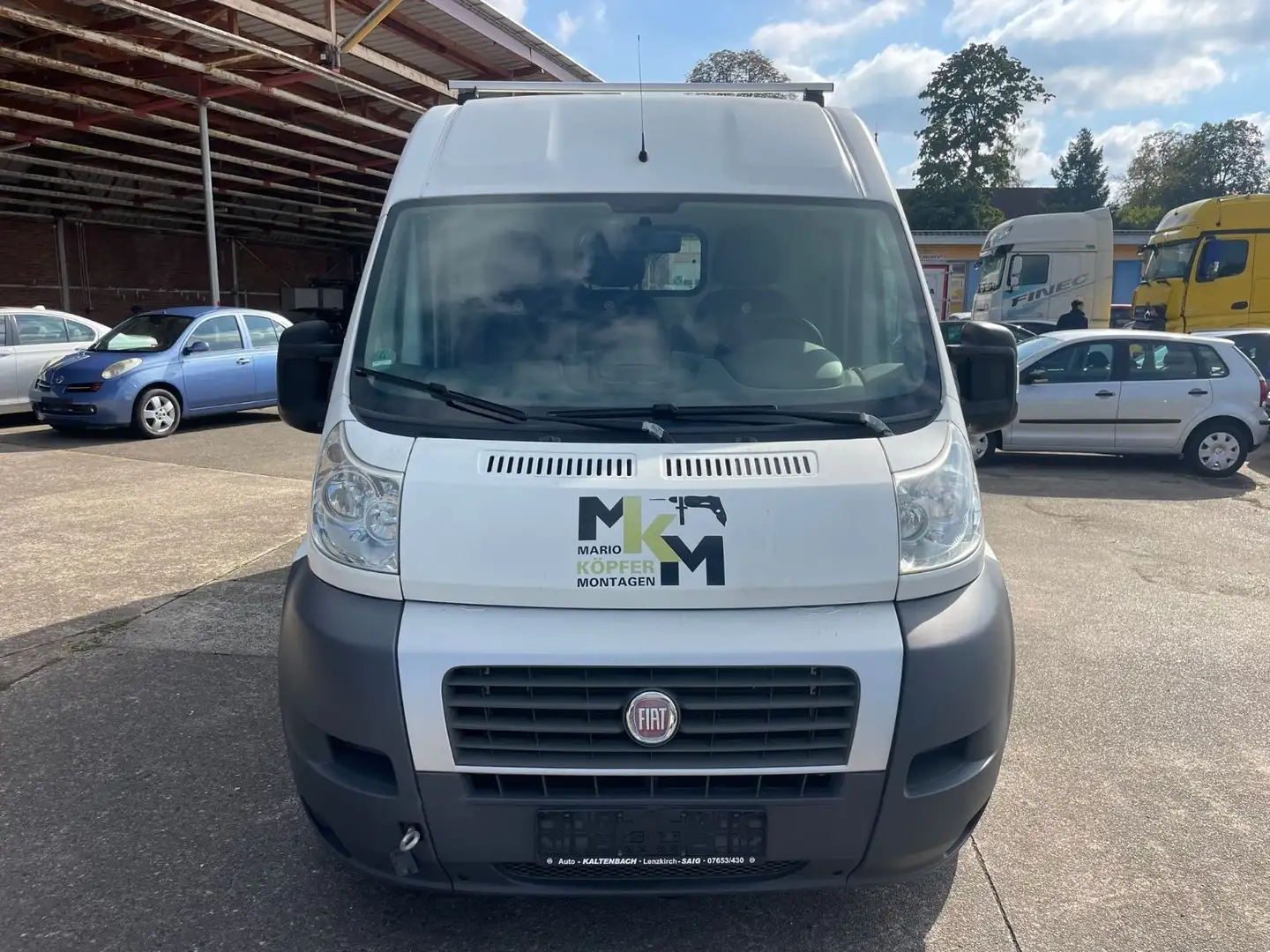 Fiat Ducato Hochr.-Kasten 35 130/MOTORSCHADEN!! Blanc - 2