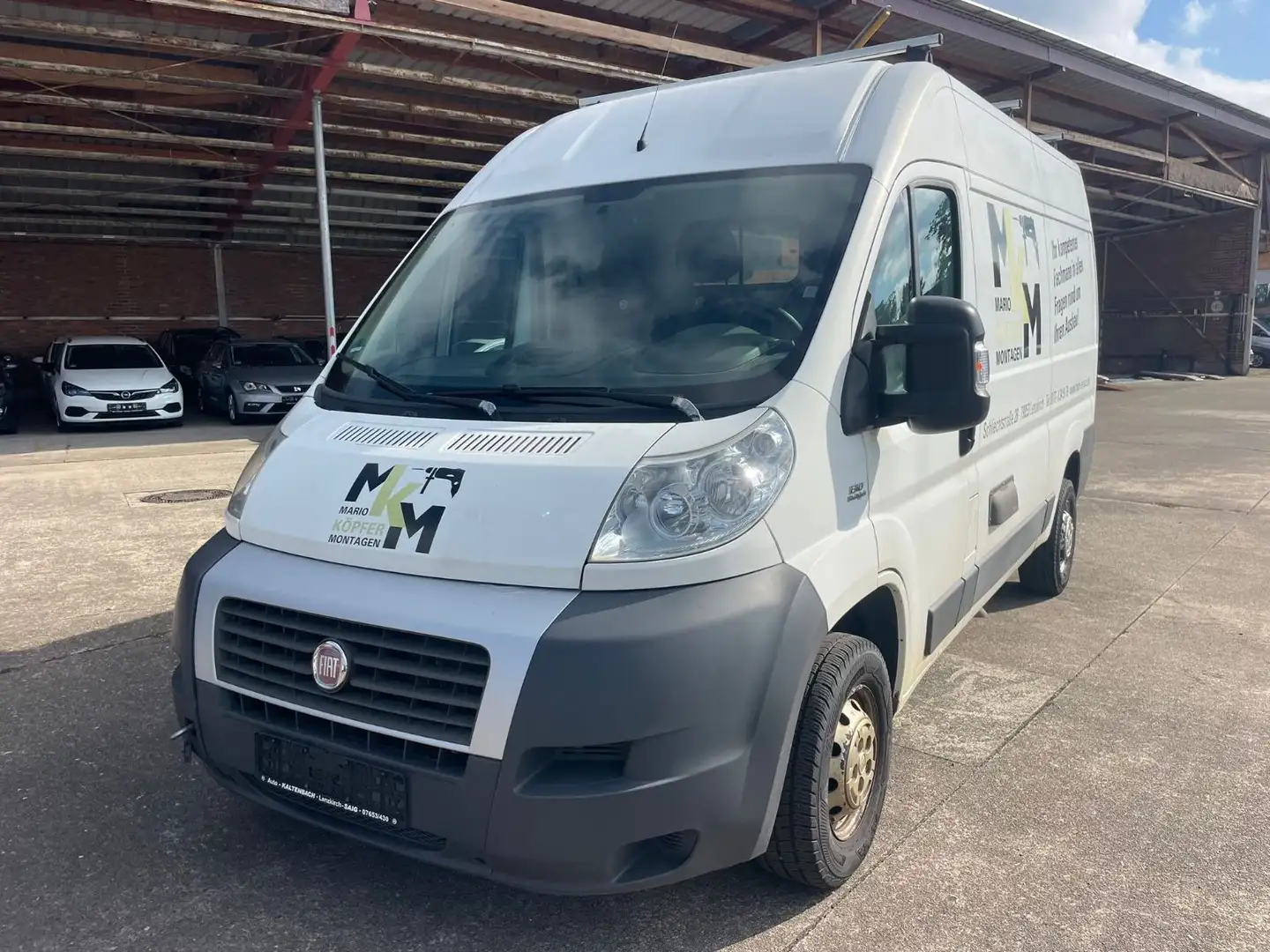 Fiat Ducato Hochr.-Kasten 35 130/MOTORSCHADEN!! Blanc - 1
