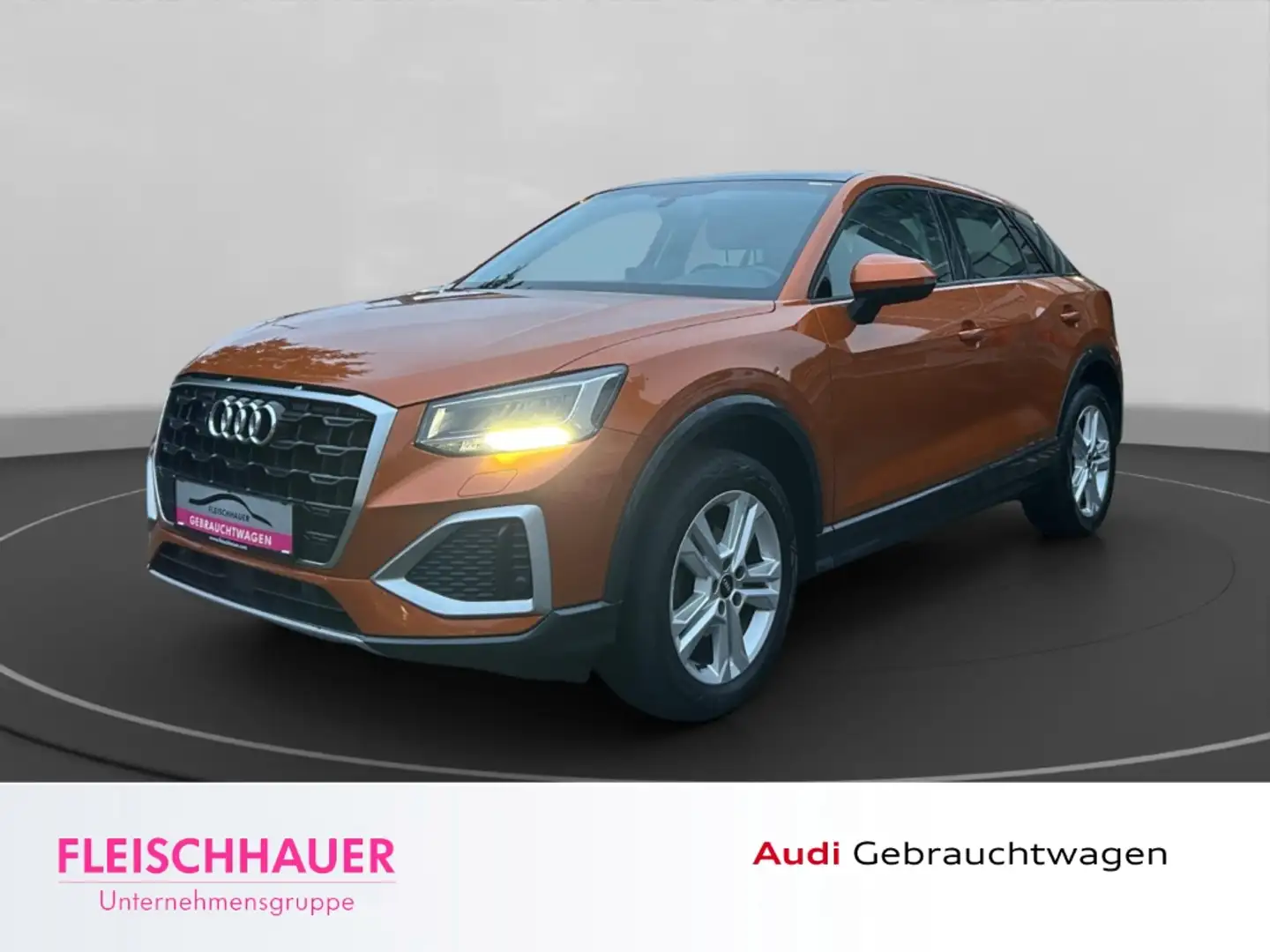Audi Q2 35 TFSI advanced DSG+KLIMMAUT+SOUNDSYSTEM+LED Orange - 1