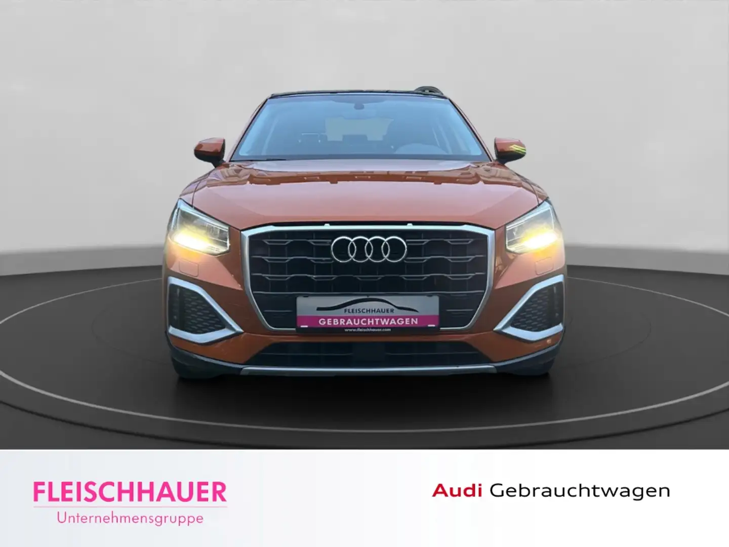 Audi Q2 35 TFSI advanced DSG+KLIMMAUT+SOUNDSYSTEM+LED Orange - 2