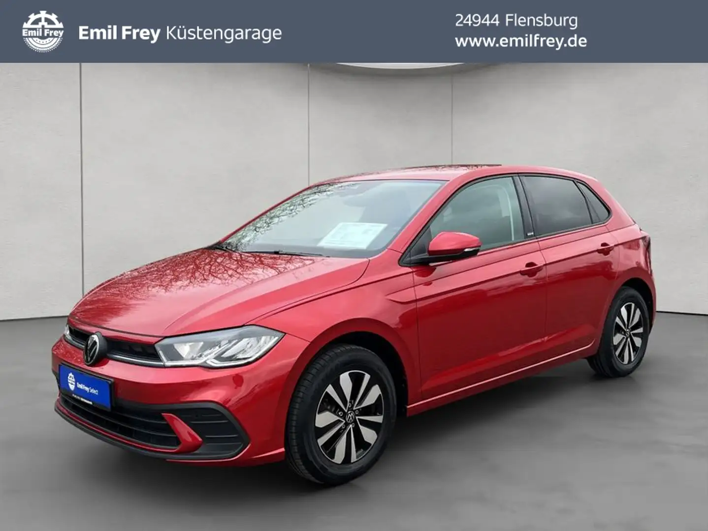 Volkswagen Polo 1.0 TSI -Move- 5-Gang App-Connect/ LED/ Kli Rot - 1