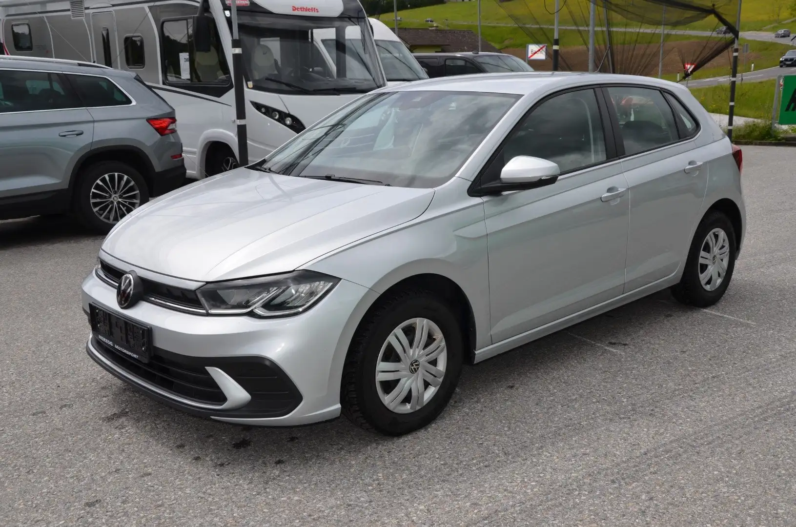 Volkswagen Polo Polo 1,0 TSI LED VIRTUAL TEMPO KLIMA 1.BESITZ Silber - 2